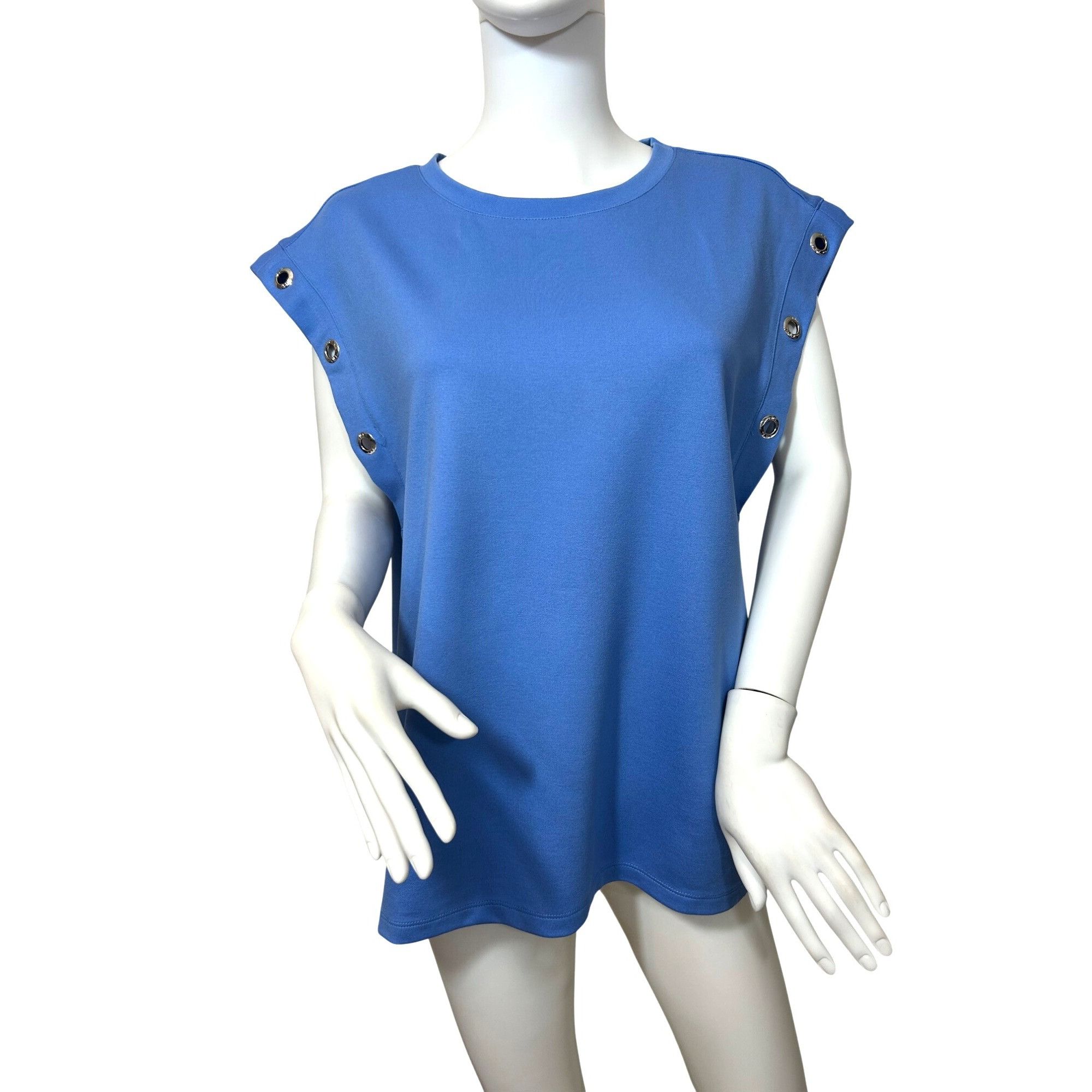 Jones New York Jones New York Signature Top Women’s M Blue Sleeveless Crewn Size M / US 6-8 / IT 42-44 - 1 Thumbnail