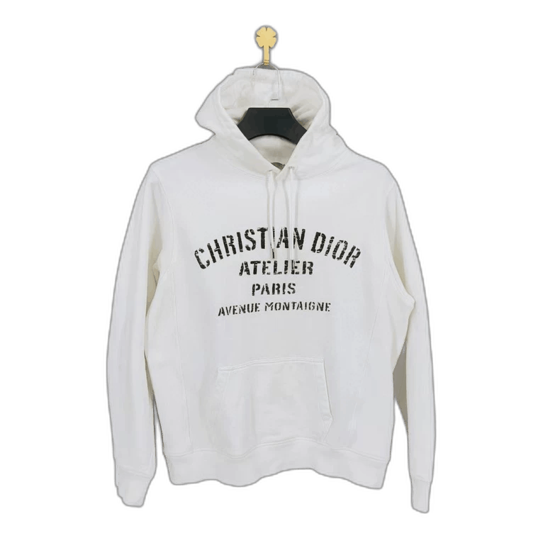 Dior Dior christian dior white logo hoodie-2507 Size US M / EU 48-50 / 2 - 1 Thumbnail