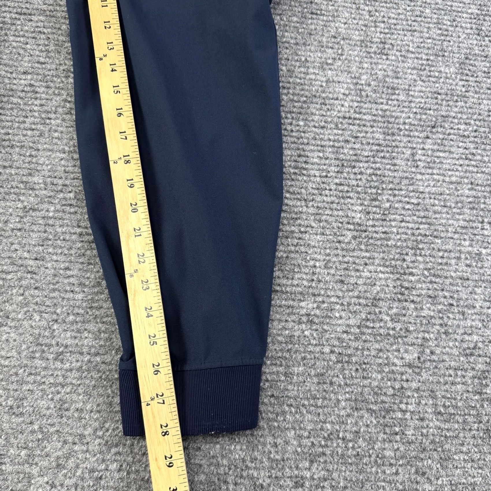 Lululemon Lululemon Mens Large Blue Woven Jogger Pants Zip Pocket Drawstring Athletic Size US 33 - 4 Thumbnail