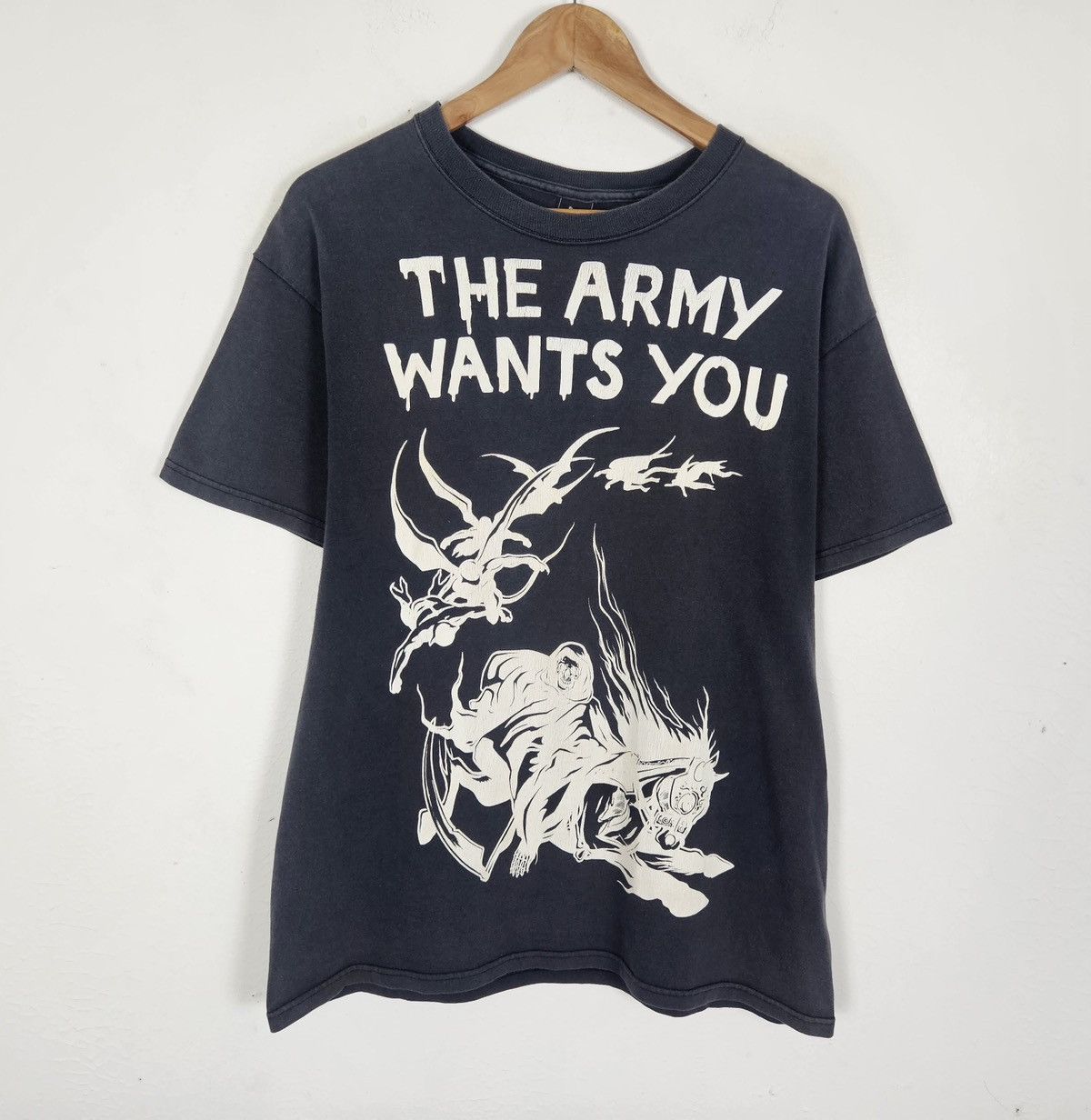 Freshjive Vintage Freshjive The Army Wants You shirt Size US L / EU 52-54 / 3 - 2 Thumbnail