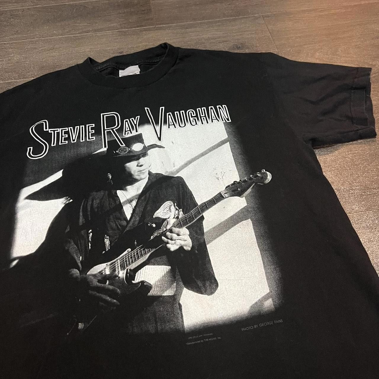 Designer Vintage Stevie Ray Vaughan T Shirt 00s Large Size US L / EU 52-54 / 3 - 3 Thumbnail