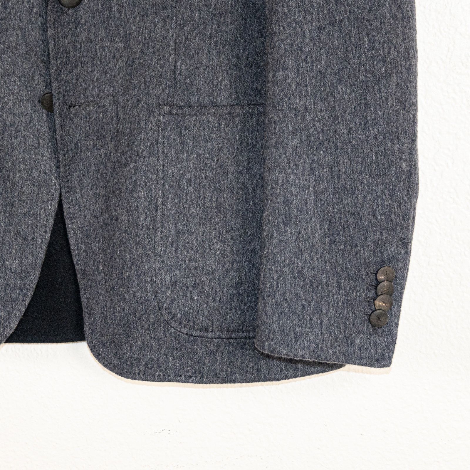 Canali CANALI 1934 Exclusive 100% Cashmere Dinner Blazer Jacket 48 Size 38R - 8 Thumbnail