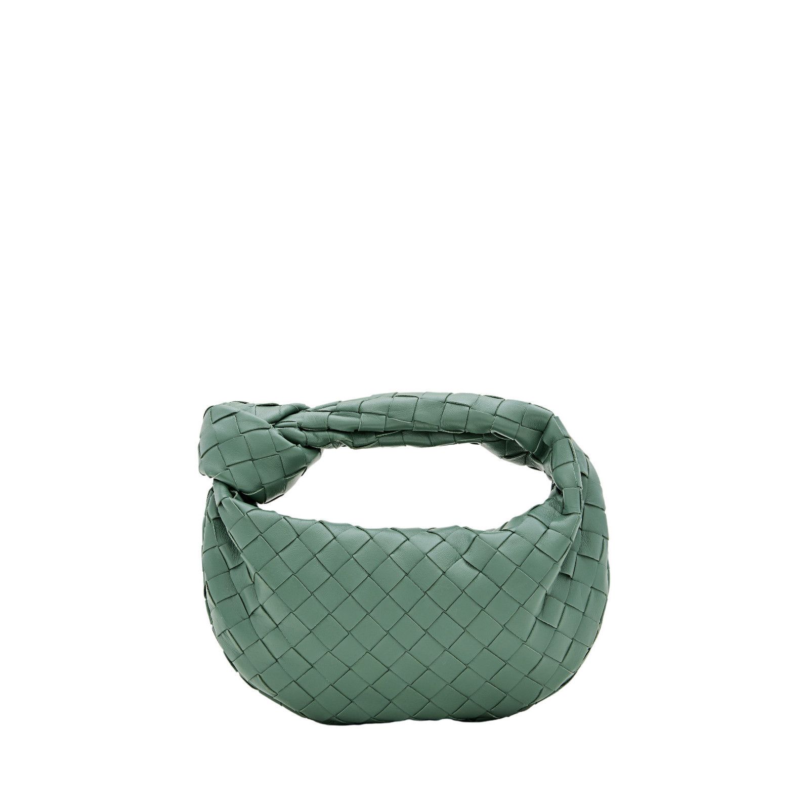BOTTEGA VENETA Mini Jodie $2950 Aloe/Gold Leather Top Handle