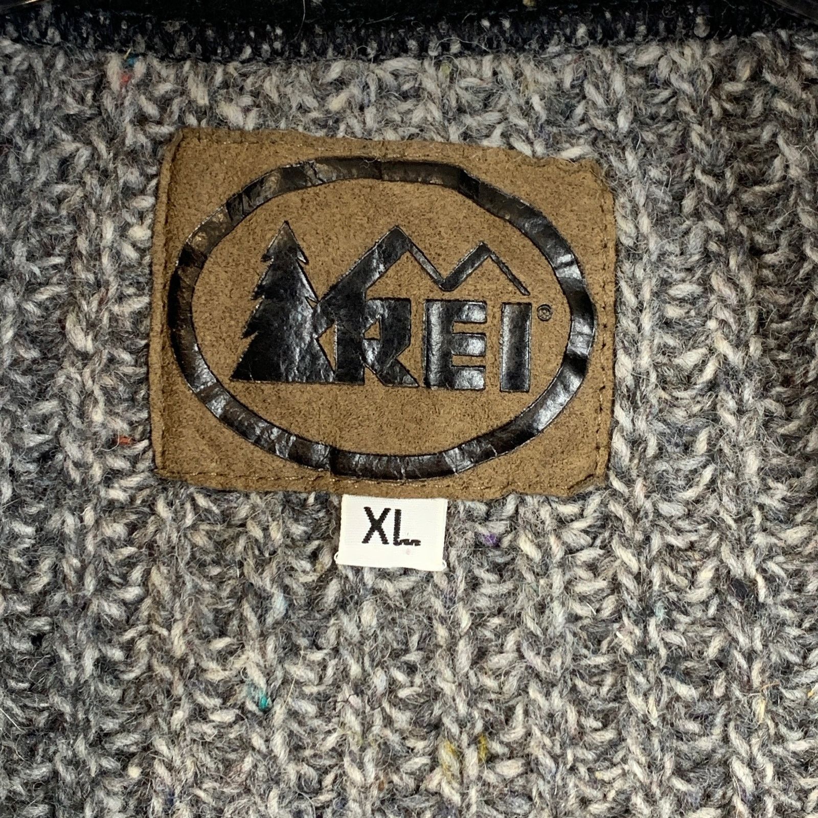 Rei REI Wool Pullover Quarter Zip Vintage Knit Pullover Outdoors Size US XL / EU 56 / 4 - 4 Thumbnail