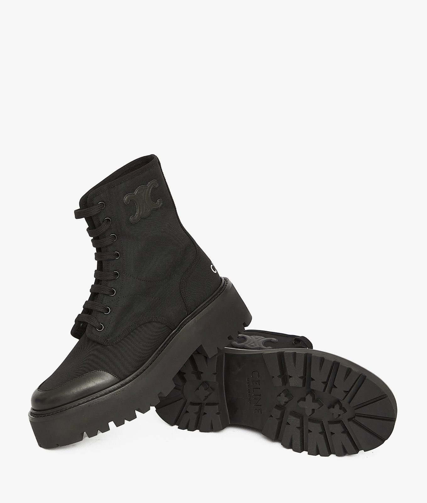 Celine CELINE BULKY LACED UP BOOT SIZE 37 Size ONE SIZE - 4 Thumbnail