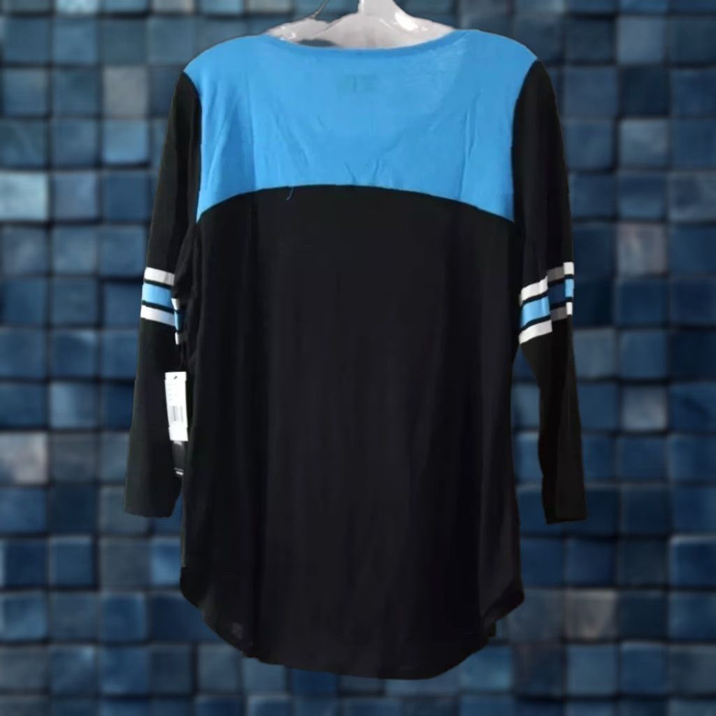 NFL NFL Vikings Shirt Womens 3/4 Sleeve L Multicolor 2018 SuperBowl LII Minnesota Long Shirt Size L / US 10 / IT 46 - 1 Thumbnail