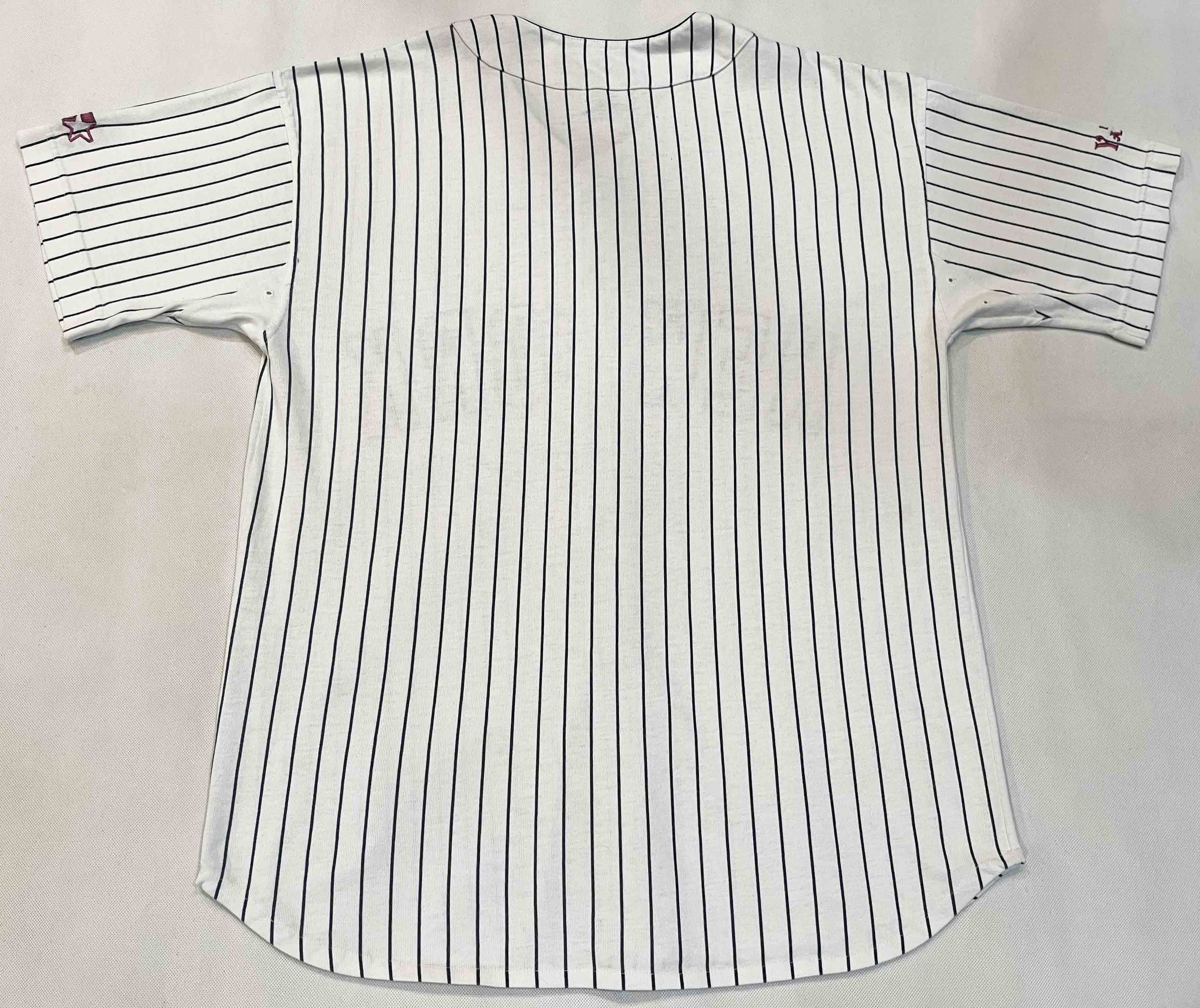 New York Yankees × Starter × Vintage Vintage Starter MLB New York Yankees Pinstripe Jersey Size US L / EU 52-54 / 3 - 8 Thumbnail