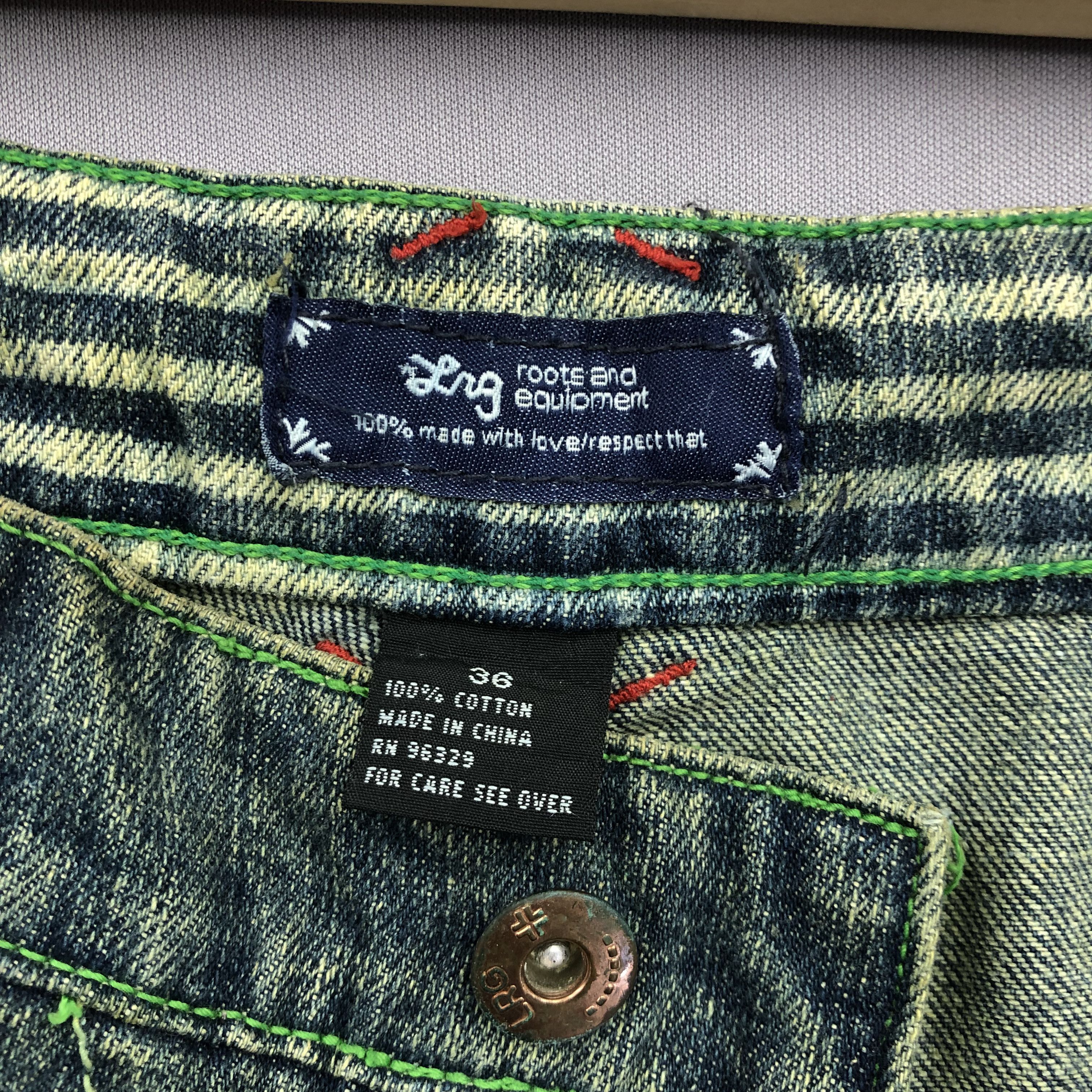 LRG Vintage Y2K LRG Skate Baggy Jeans Faded Loose Denim Pants Size US 36 / EU 52 - 10 Thumbnail