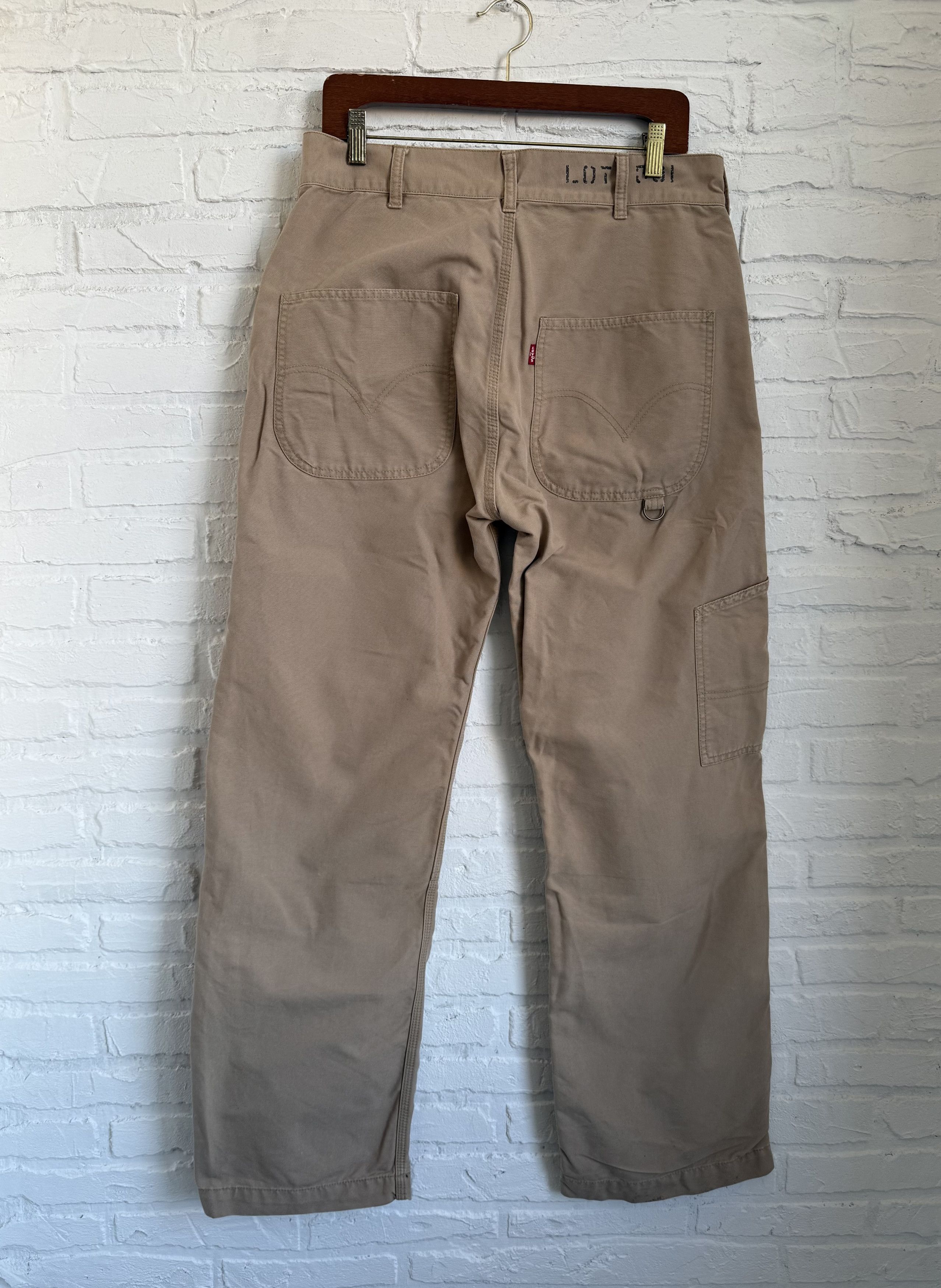 Japanese Brand × Levi's × Levi's Vintage Clothing Vintage Levi’s 591 carpenter cargo work pants Size US 32 / EU 48 - 1 Thumbnail