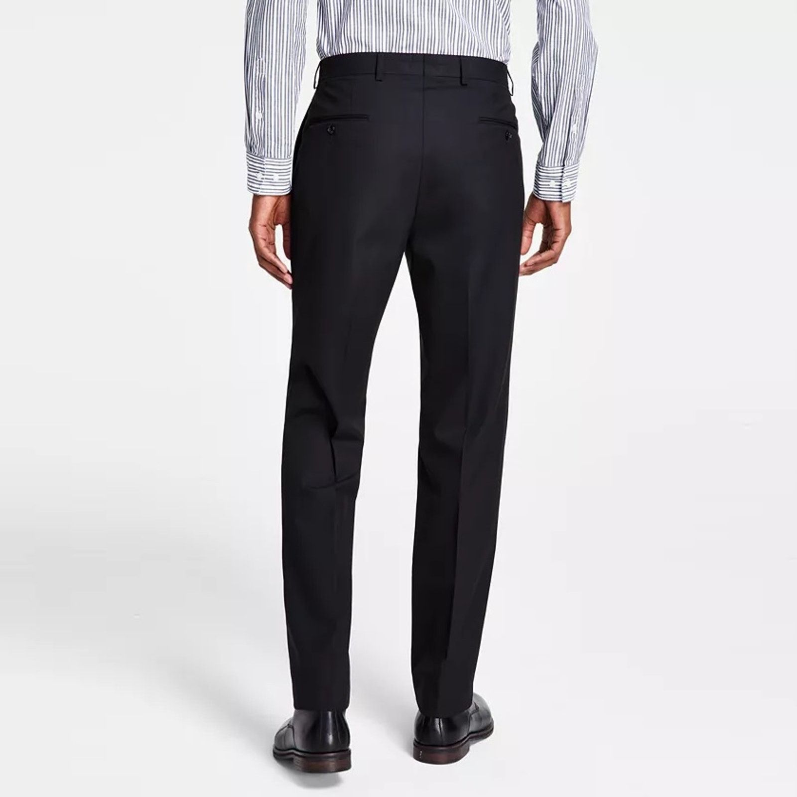 Michael Kors Michael Kors Men's Black Classic Dress Pants Size 42W 30L Size US 42 / EU 58 - 2 Thumbnail