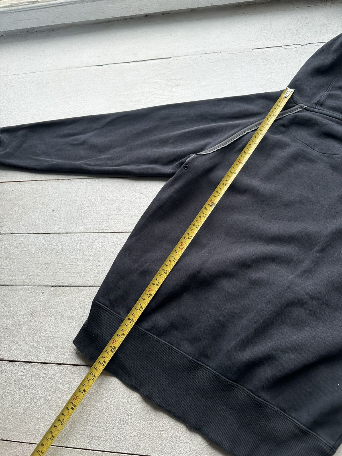 Nike VNTG🚨 Y2K Nike ATHLETIC DEPT Hoodie Big Logo drill faded Size US S / EU 44-46 / 1 - 12 Thumbnail