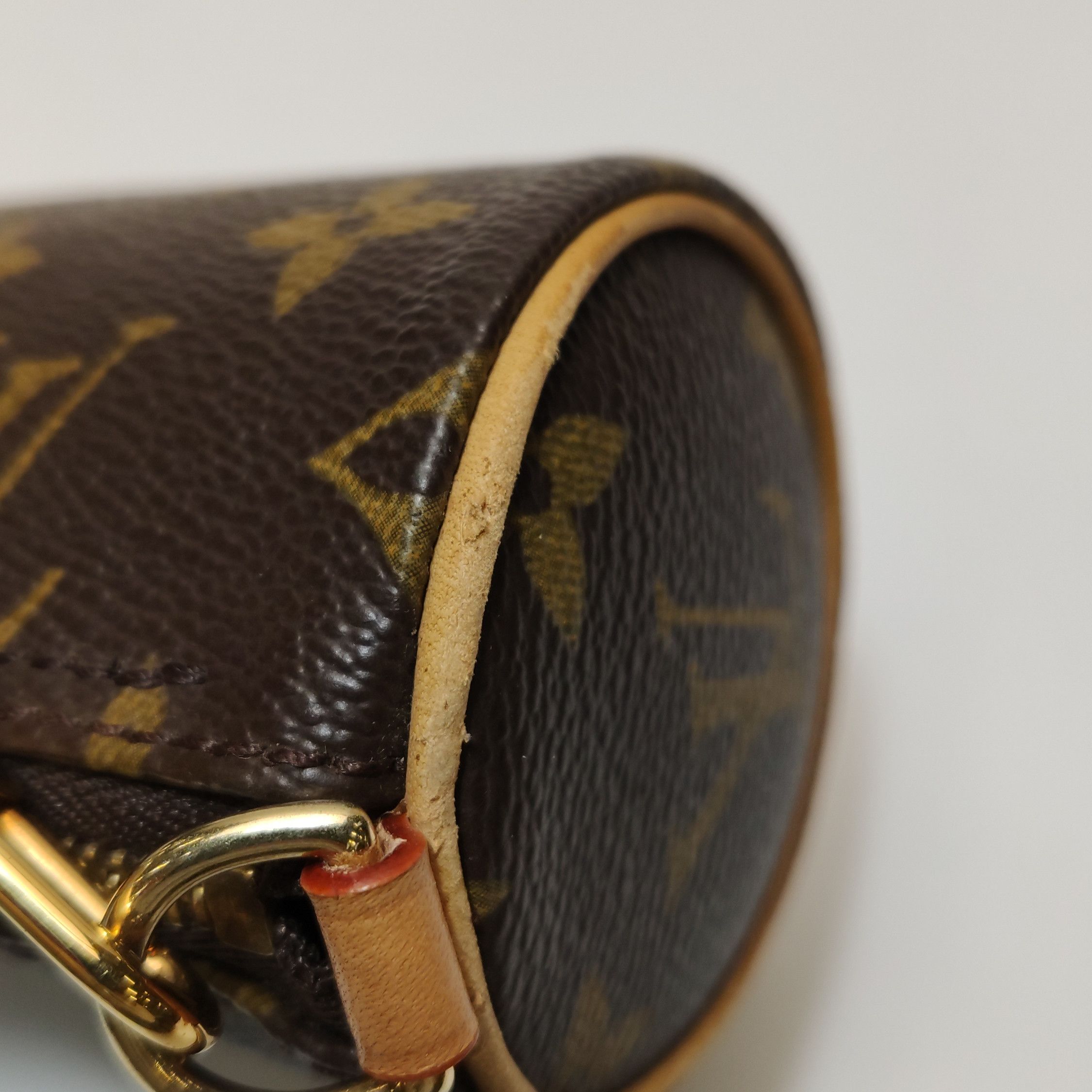 Louis Vuitton Louis Vuitton (LV) Papillon Mini Vegetable Tanned Leather M Size ONE SIZE - 8 Thumbnail