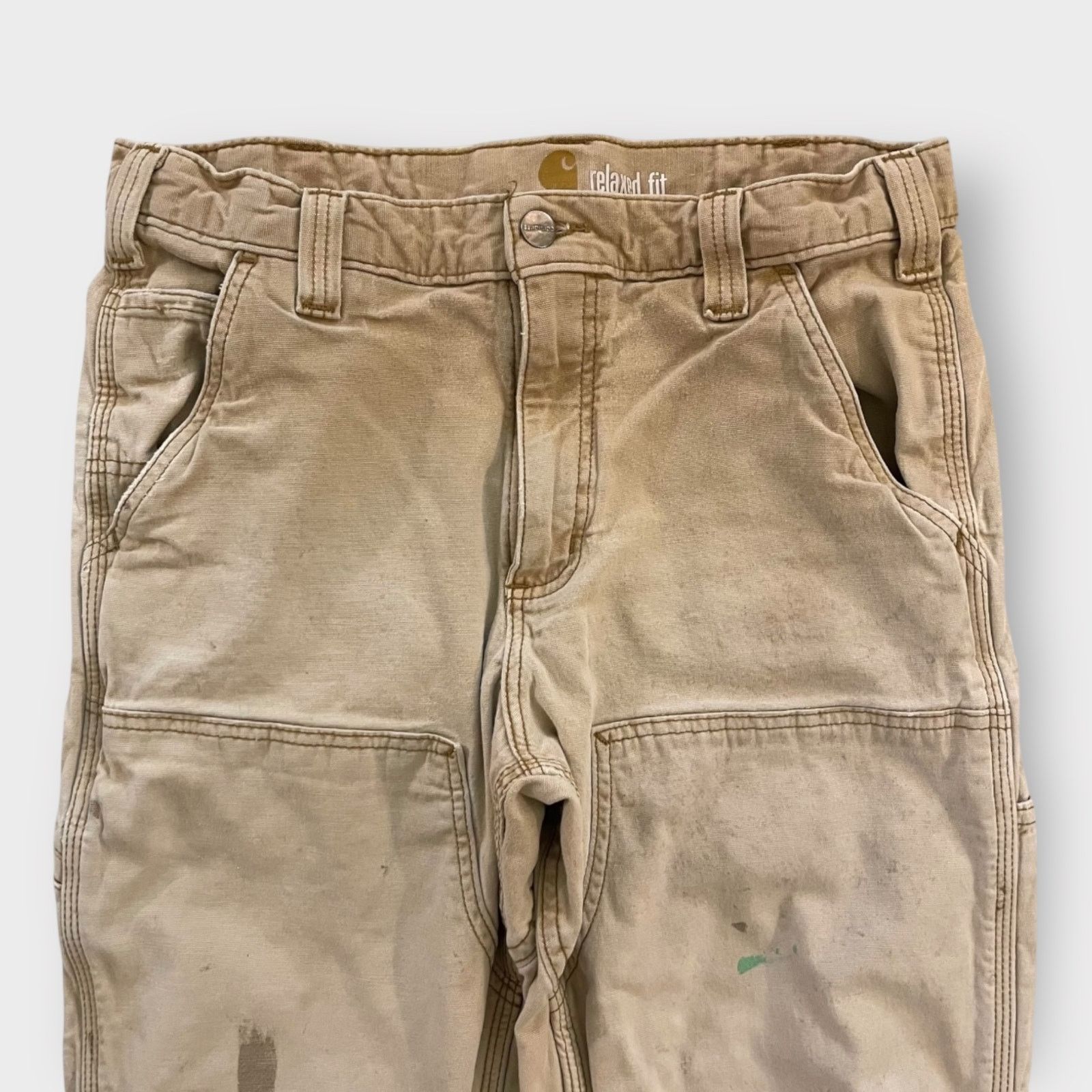 Carhartt Vintage Carhartt Double Front – Distressed Rugged Streetwear Size US 32 / EU 48 - 4 Thumbnail