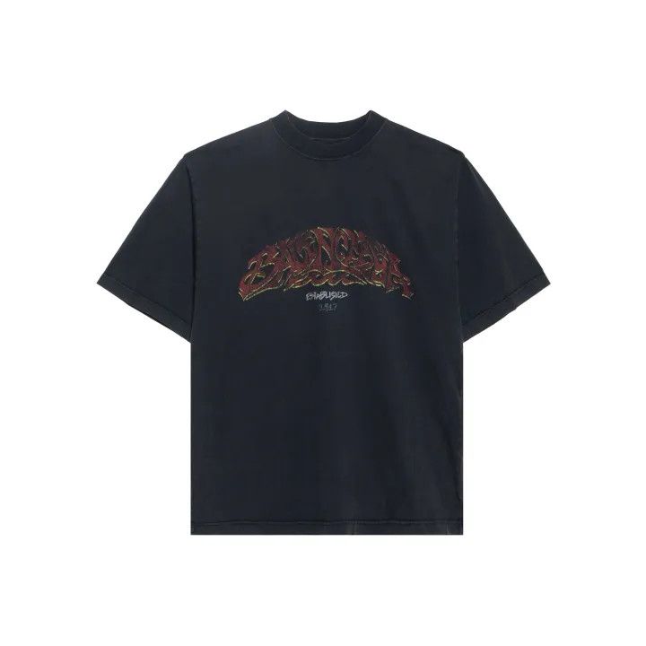 Balenciaga Balenciaga Gray Casual Short Sleeve T-Shirt Size US XL / EU 56 / 4 - 1 Thumbnail