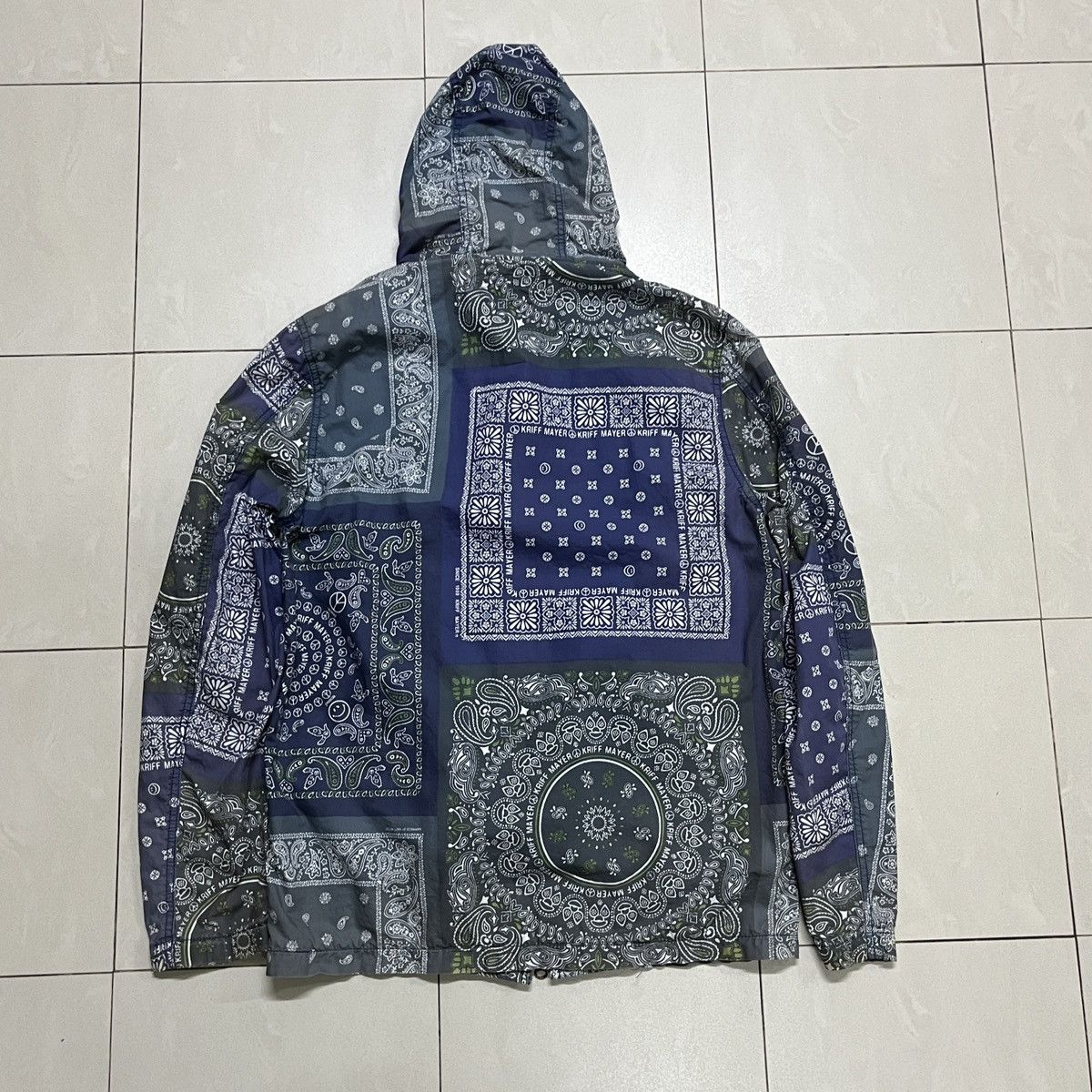 20471120 × Japanese Brand Kriff Mayer Paisley Bandana Print Jacket Size US M / EU 48-50 / 2 - 13 Thumbnail