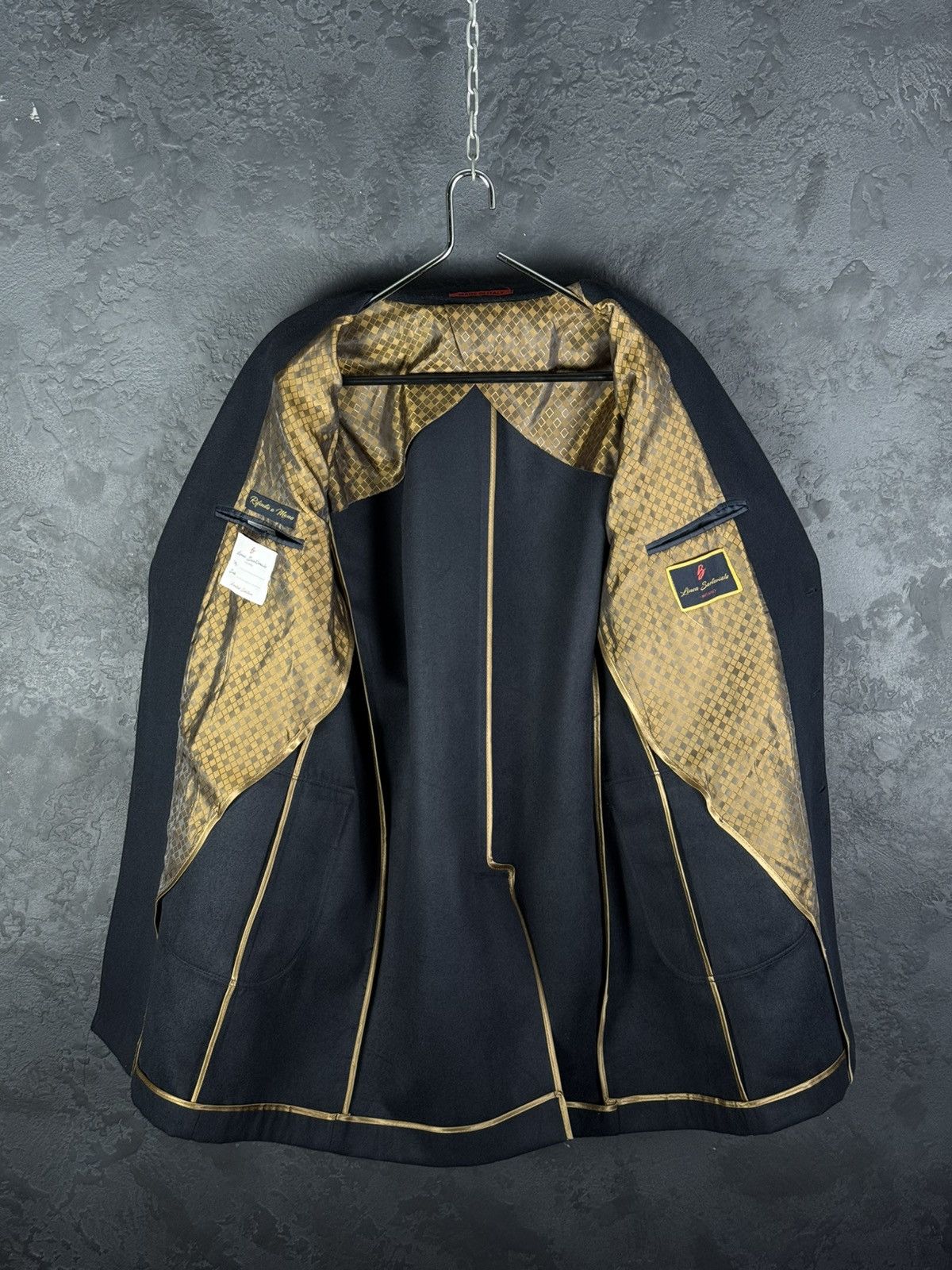 Other Linea Sartoriale Milano 85% Wool / 15% Cashmere Mens Coat Size US XL / EU 56 / 4 - 12 Thumbnail