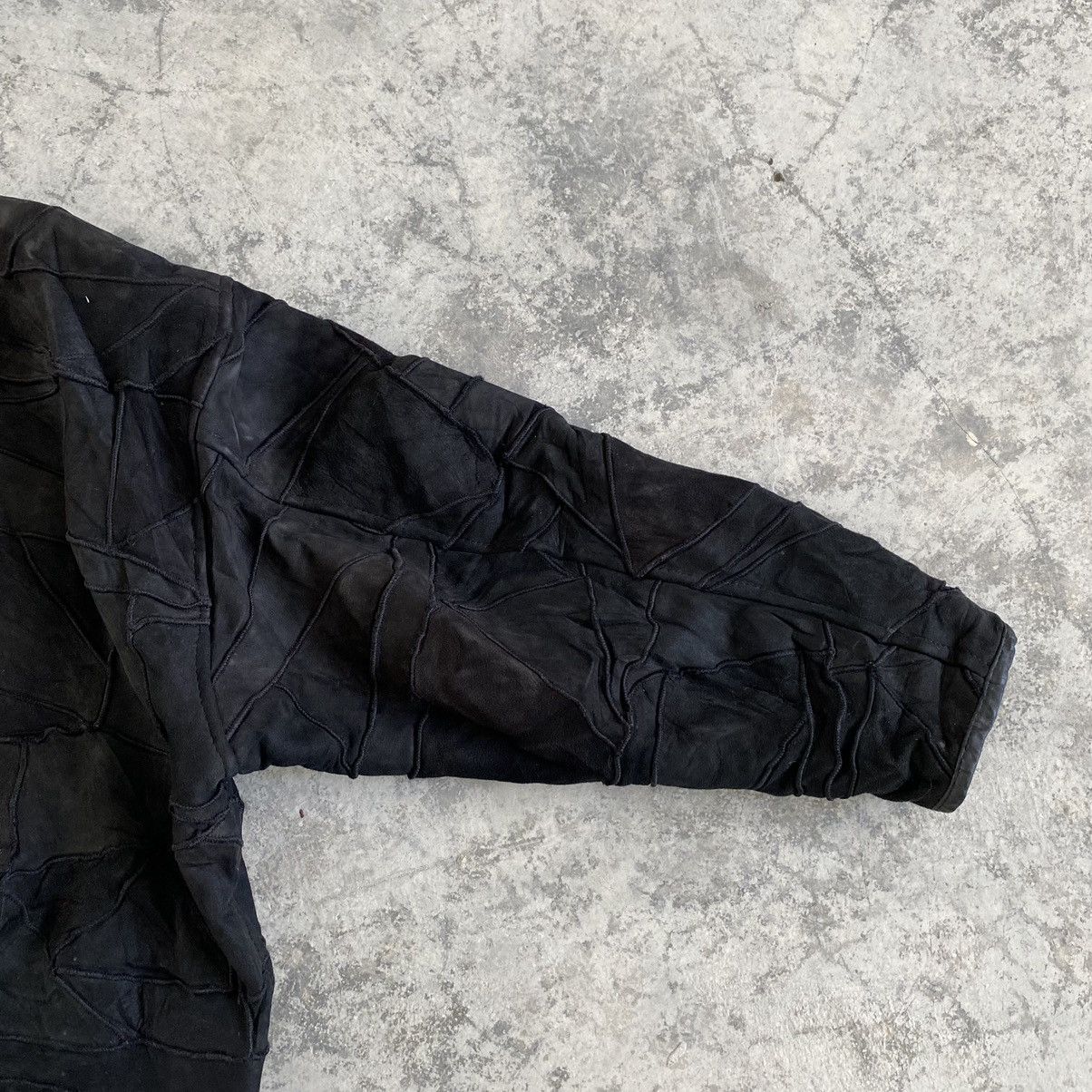 Issey Miyake 1990’s Hai Sporting Gear Shearling Panelled Leather Jacket Size US M / EU 48-50 / 2 - 13 Thumbnail