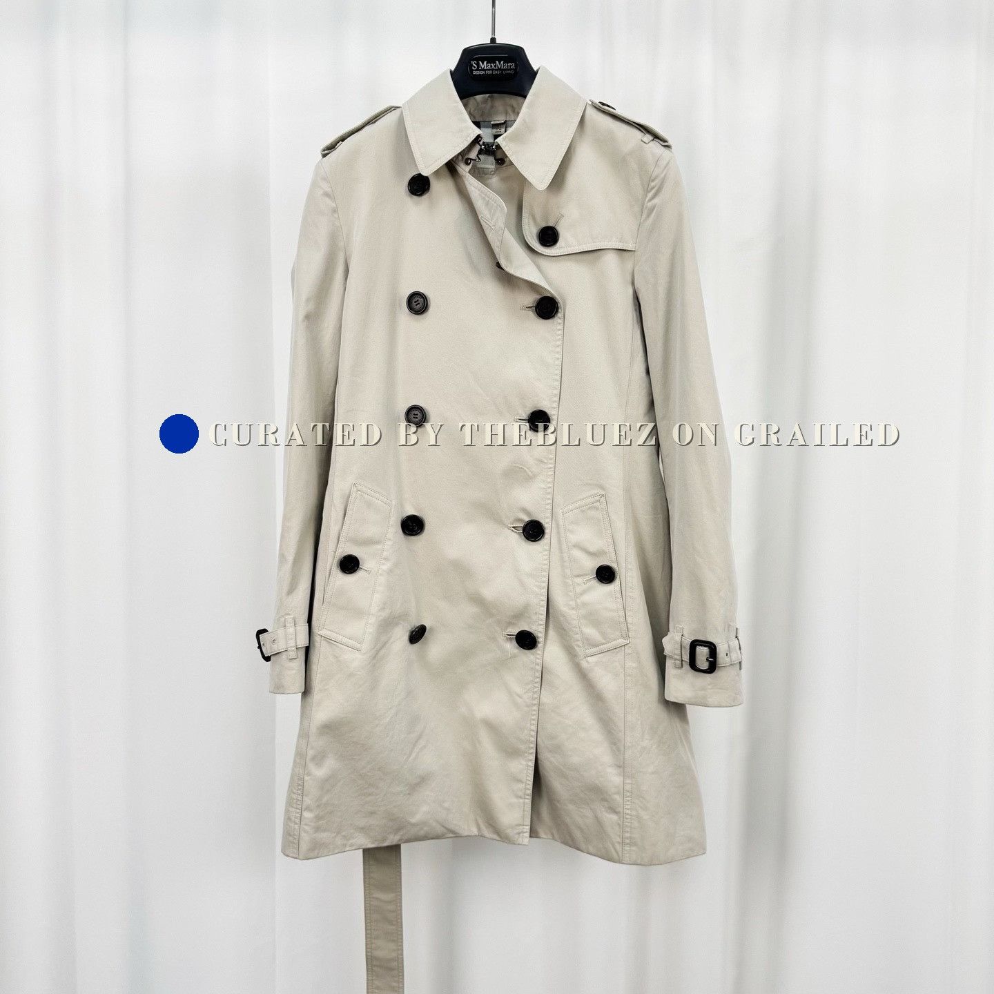 Burberry Burberry Double-Breasted Tartan Lined Trench Coat Size XS / US 0-2 / IT 36-38 - 1 Thumbnail