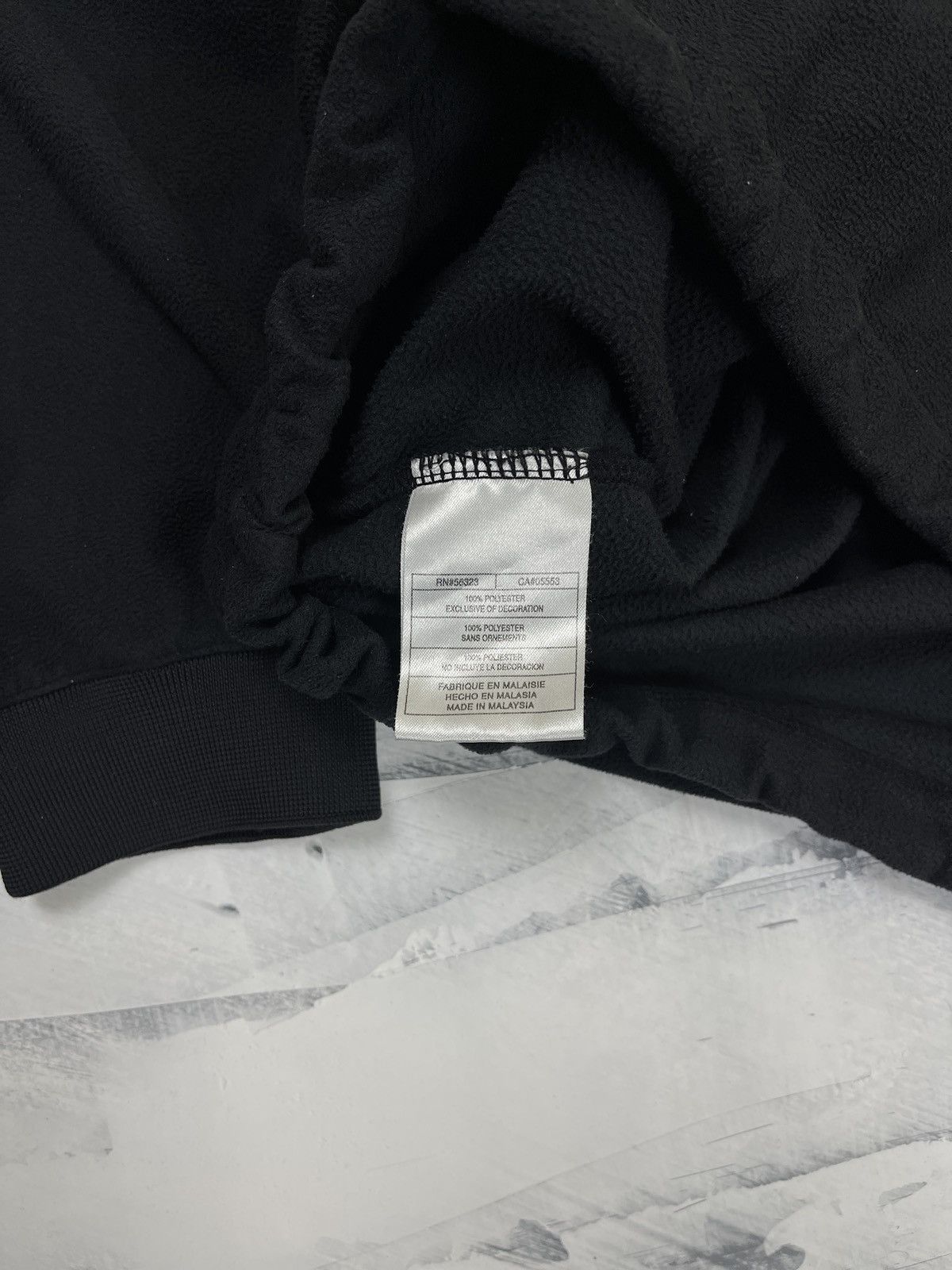 Nike × Vintage Nike Fleece Black Baggy Sweatshirt Size US XL / EU 56 / 4 - 6 Thumbnail