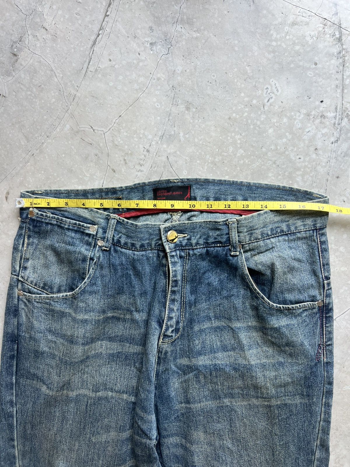 Levi's Levis Engineered Twisted Jeans Tag W34 Actual 35x30.5 Size US 34 / EU 50 - 8 Thumbnail