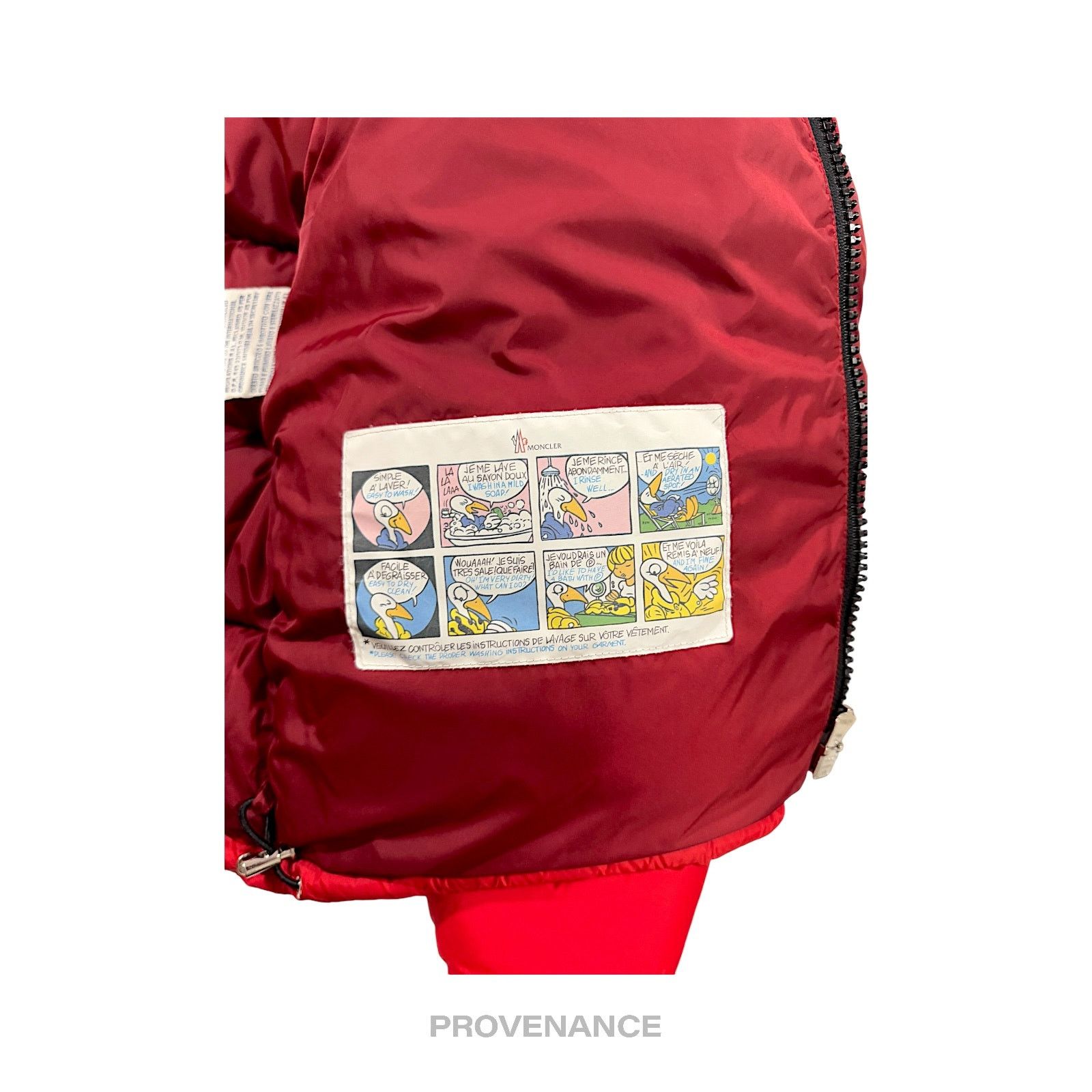 Moncler 🔴 Moncler Brel Down Puffer Bomber Jacket Coat - Red 3 L Size US L / EU 52-54 / 3 - 15 Thumbnail