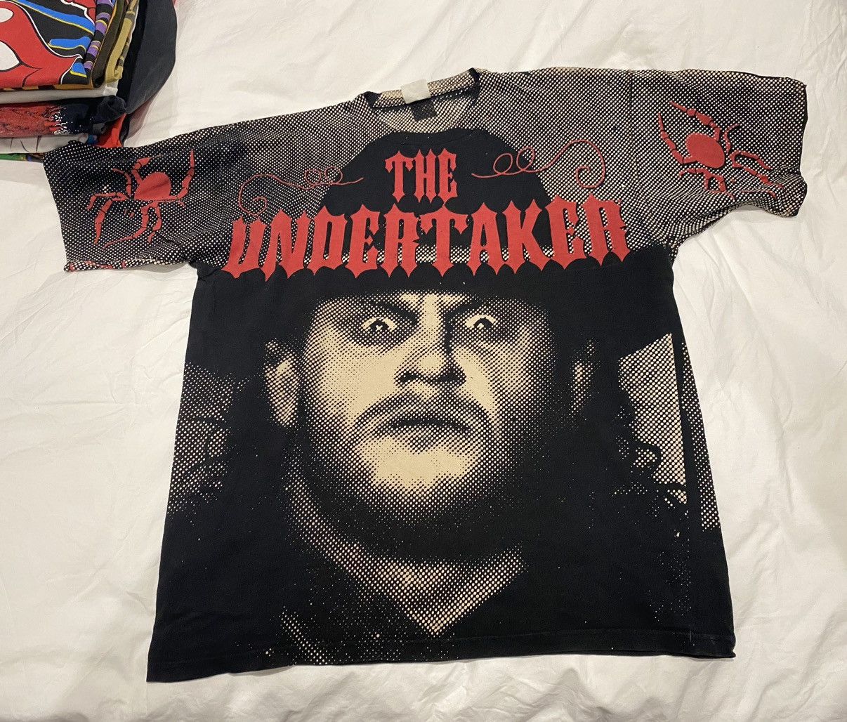 Vintage × WWE × WWF Vintage 1992 The Undertaker WWF All over Print T shirt XL EU Size US XL / EU 56 / 4 - 1 Thumbnail