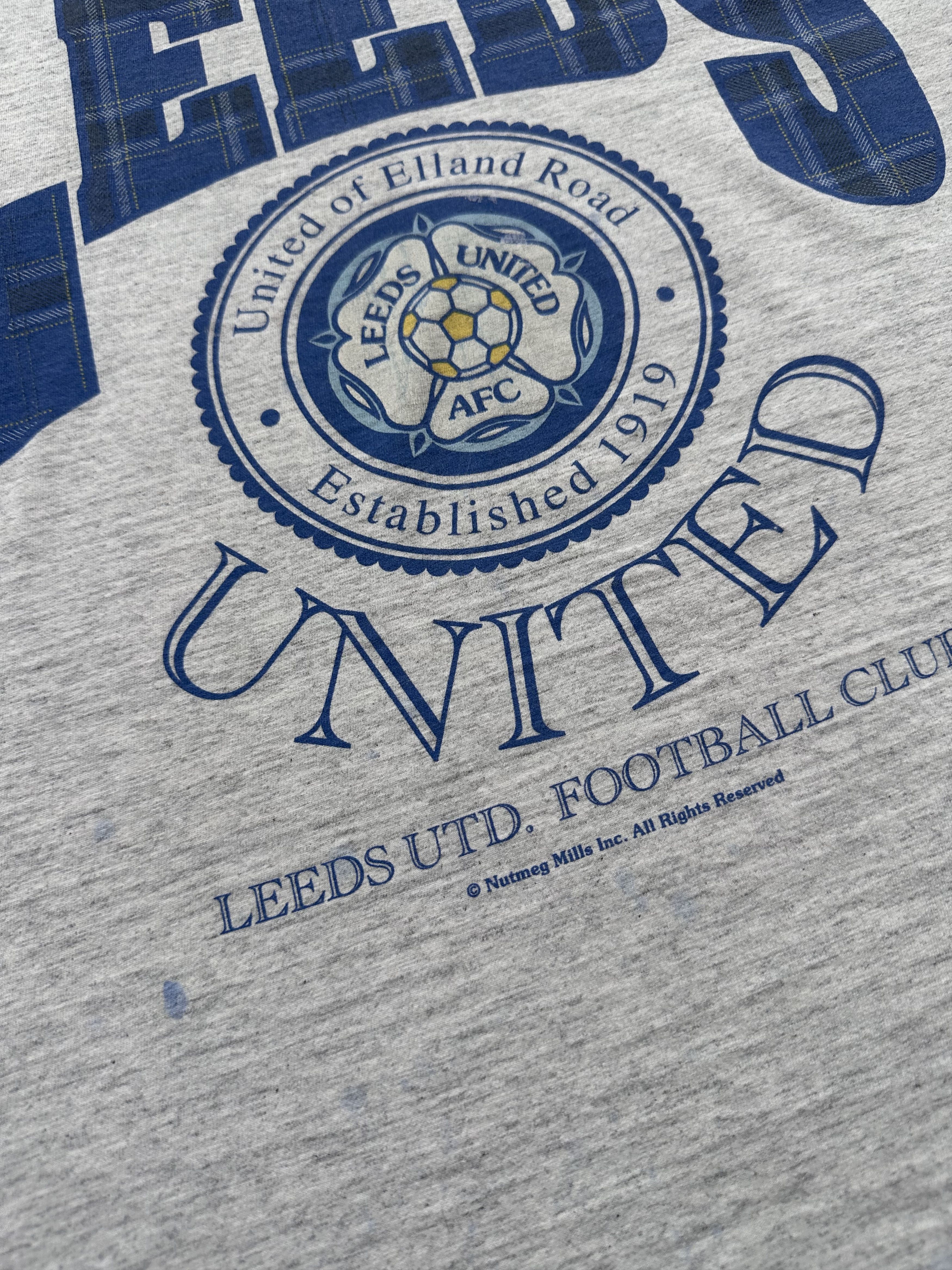 Vintage Leeds United vintage t shirt Size US XL / EU 56 / 4 - 4 Thumbnail