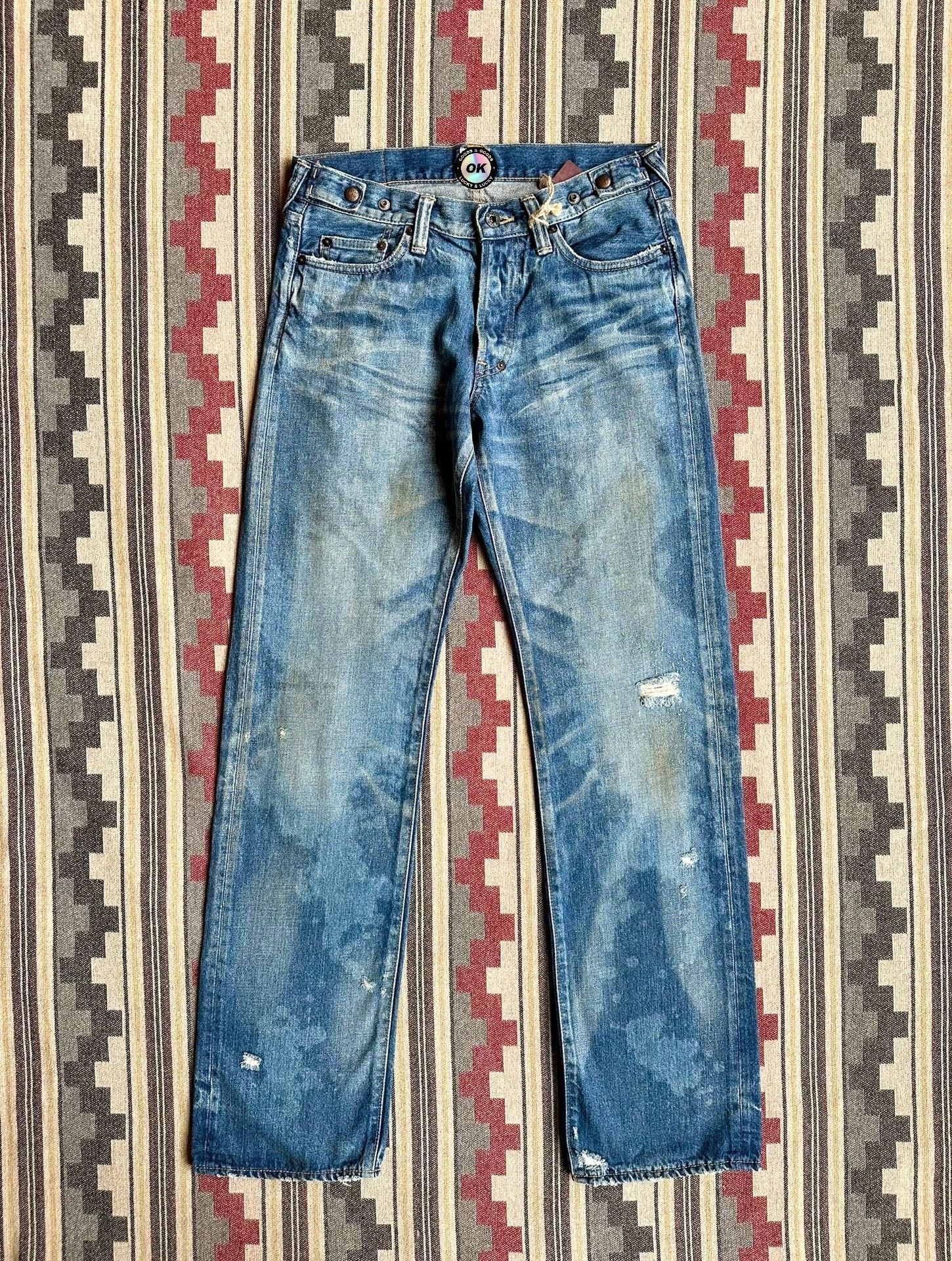 Prps Prps Heavy Washed Distressed Acid Jeans Size US 30 / EU 46 - 1 Thumbnail