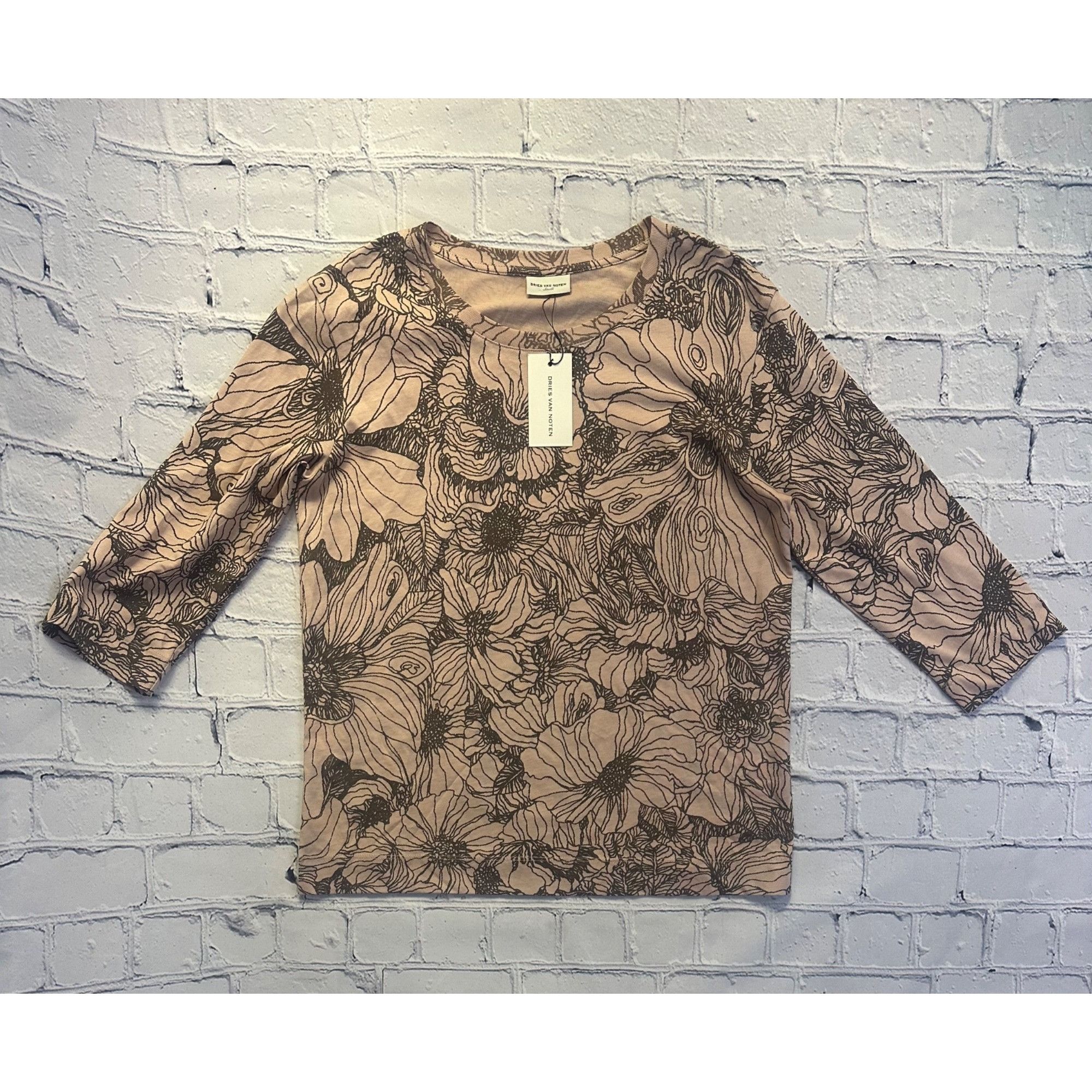 image of Dries Van Noten Hefiz Pr 5619 W.k.jersey San, Women's (Size Small)