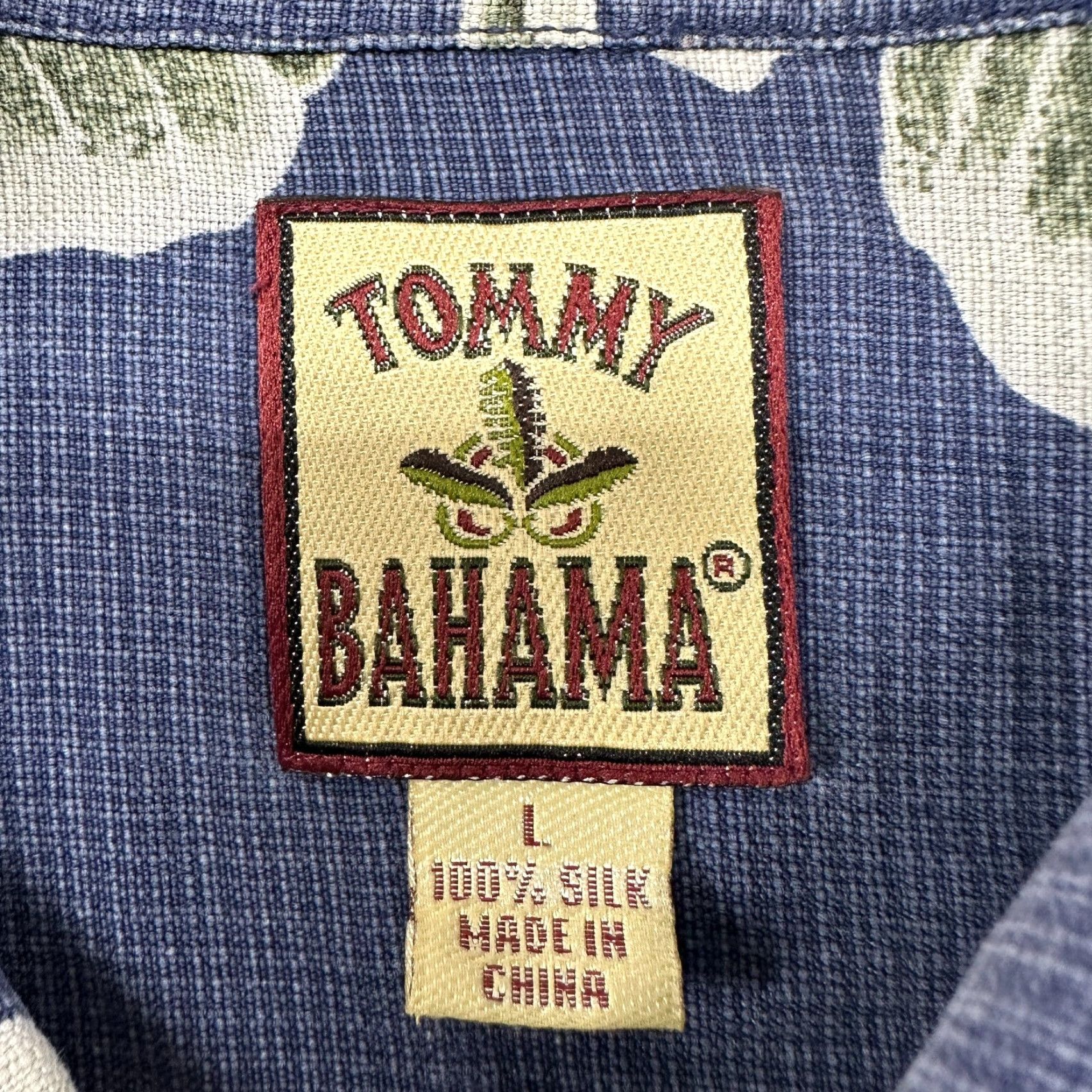 Tommy Bahama VINTAGE Tommy Bahama Shirt Mens L Blue Green Button Up Hawaiian Silk Hibiscus Floral Shirt Size US L / EU 52-54 / 3 - 2 Thumbnail