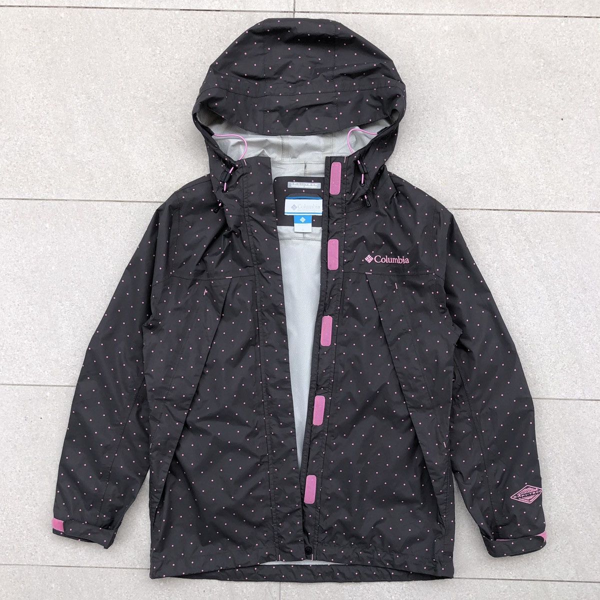 Columbia Columbia Omni-Tech Waterproof Breathable Polkadot Jacket Size M / US 6-8 / IT 42-44 - 2 Thumbnail