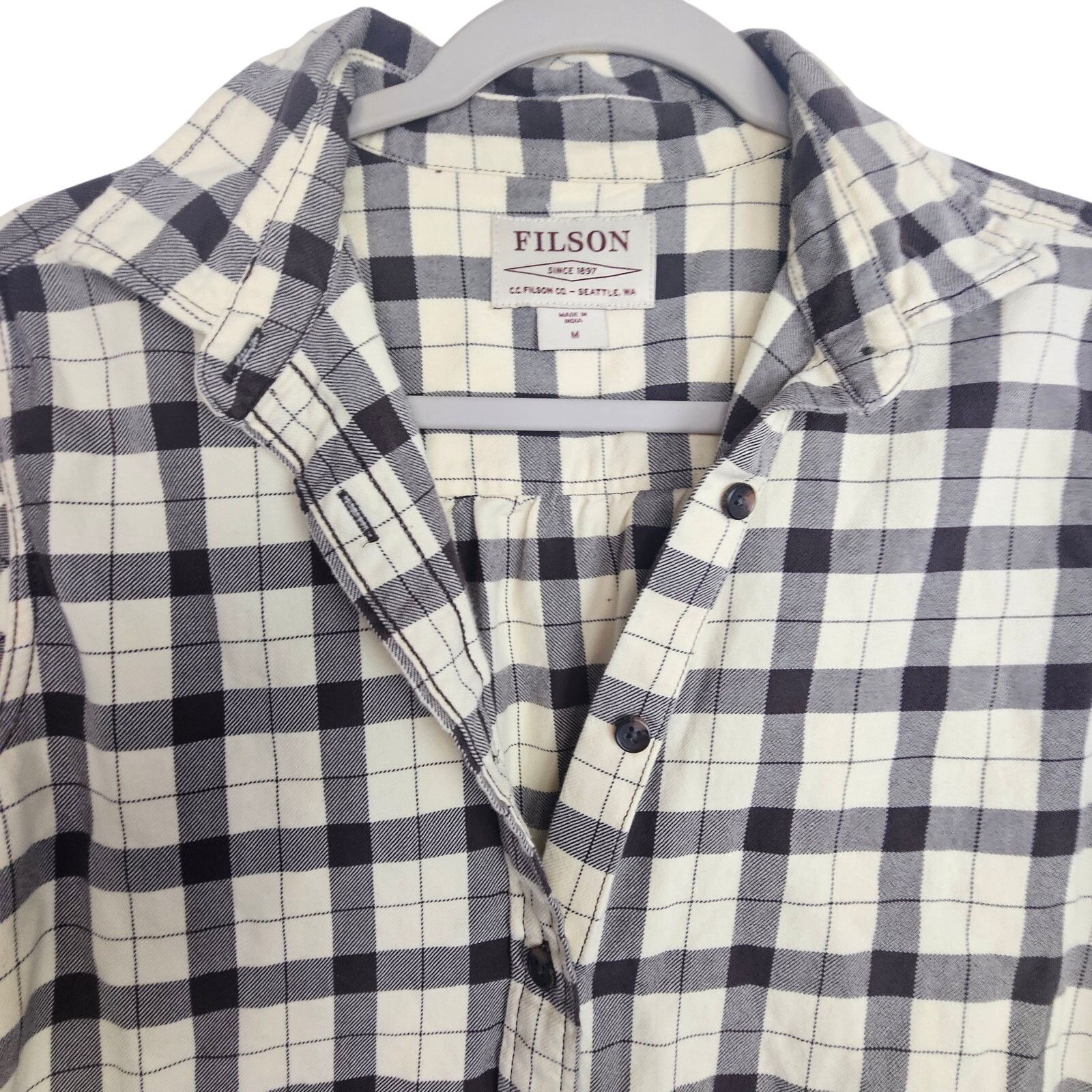 Filson Filson Womens Plaid Flannel Shirt Sz M Gorpcore Outdoor Size M / US 6-8 / IT 42-44 - 2 Thumbnail