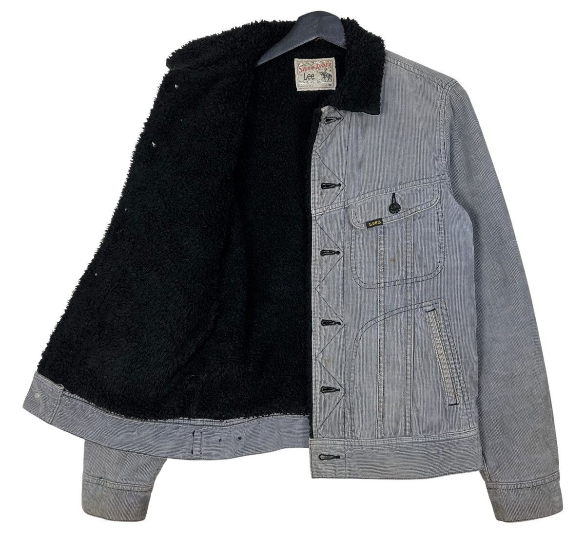 Lee Vintage Lee Storm Rider Corduroy Sherpa Jacket Size US M / EU 48-50 / 2 - 3 Thumbnail