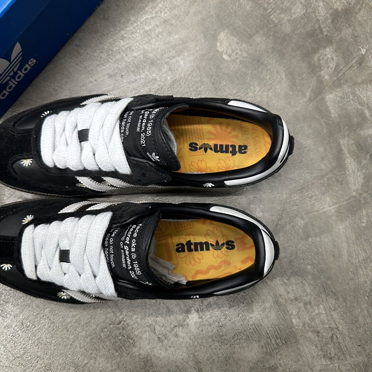 Adidas Adidas Samba Og Black x FACE x Atmos HO3848 Size US 9 / EU 42 - 7 Thumbnail