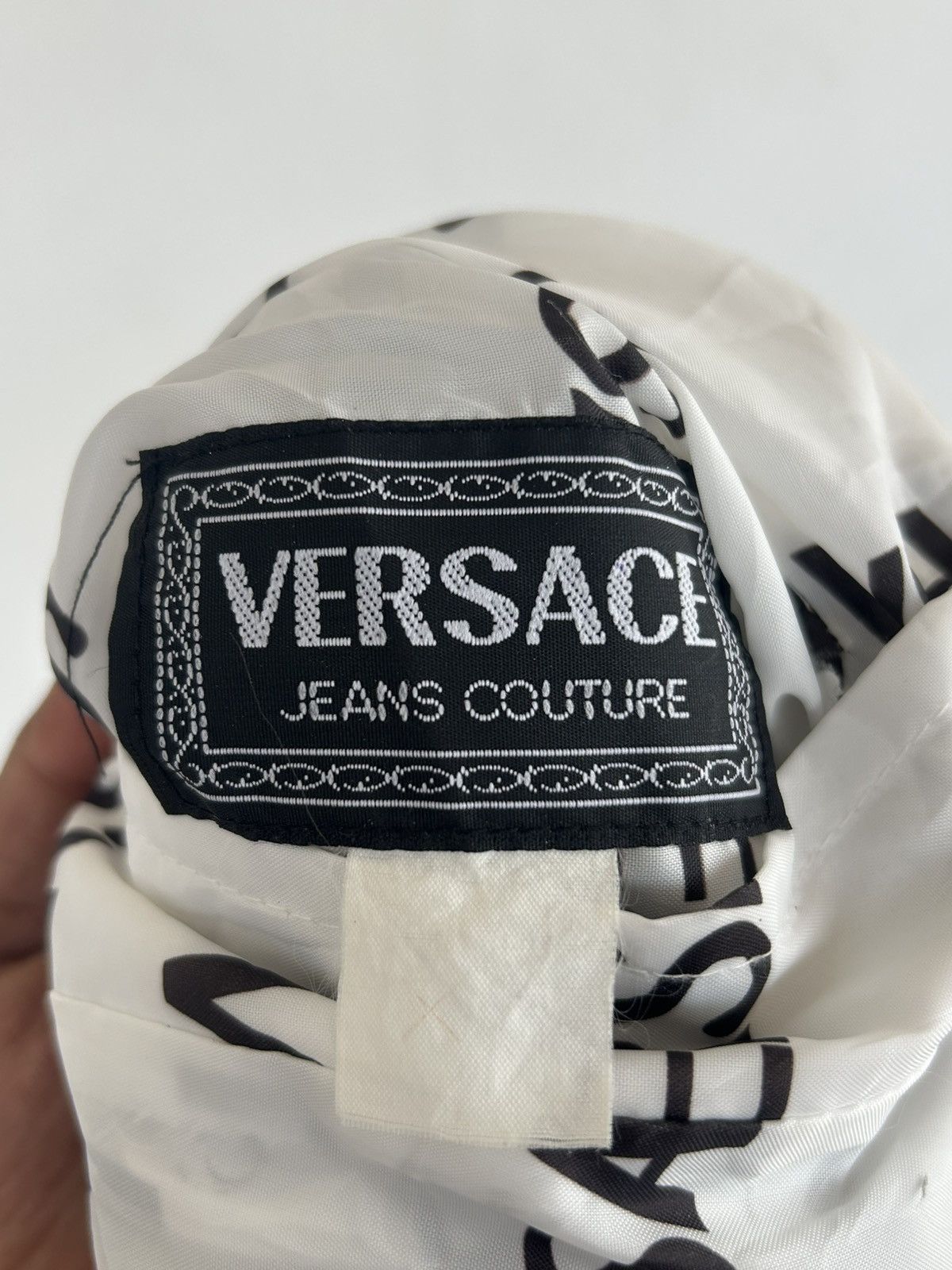 Versace Jeans Couture Reversible Versace Monogram Gold Vintage Jacket Size US L / EU 52-54 / 3 - 7 Thumbnail
