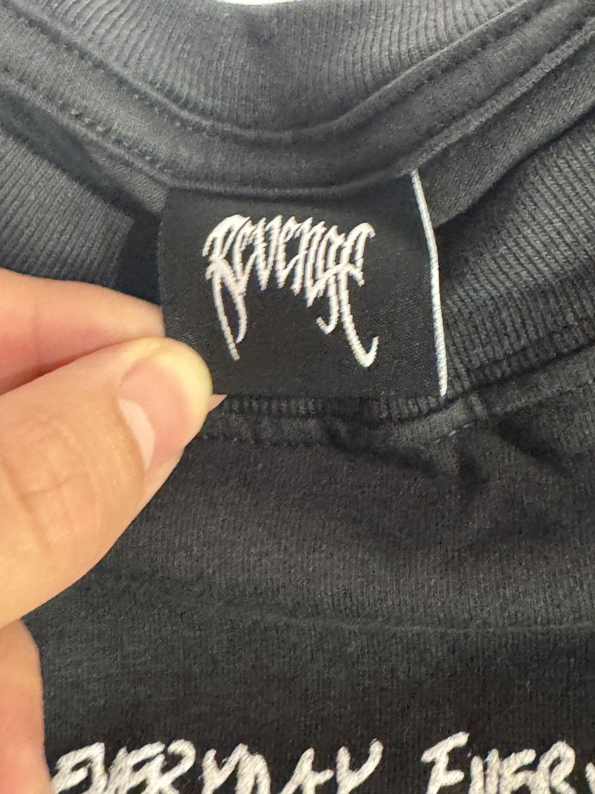 Revenge Revenge “note” Tee Size US L / EU 52-54 / 3 - 6 Thumbnail