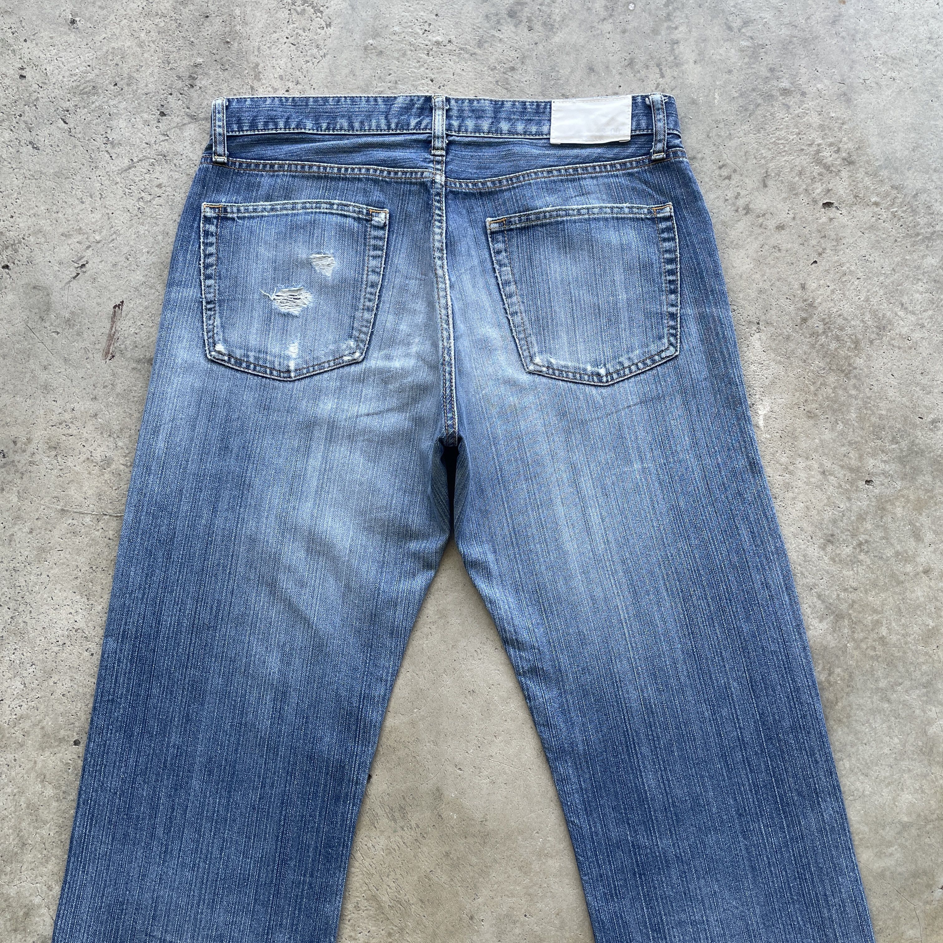 Japanese Brand × Vintage VINTAGE JAPANESE DENIM JEANS FADED PANTS W33x28.5 Size US 33 - 9 Thumbnail