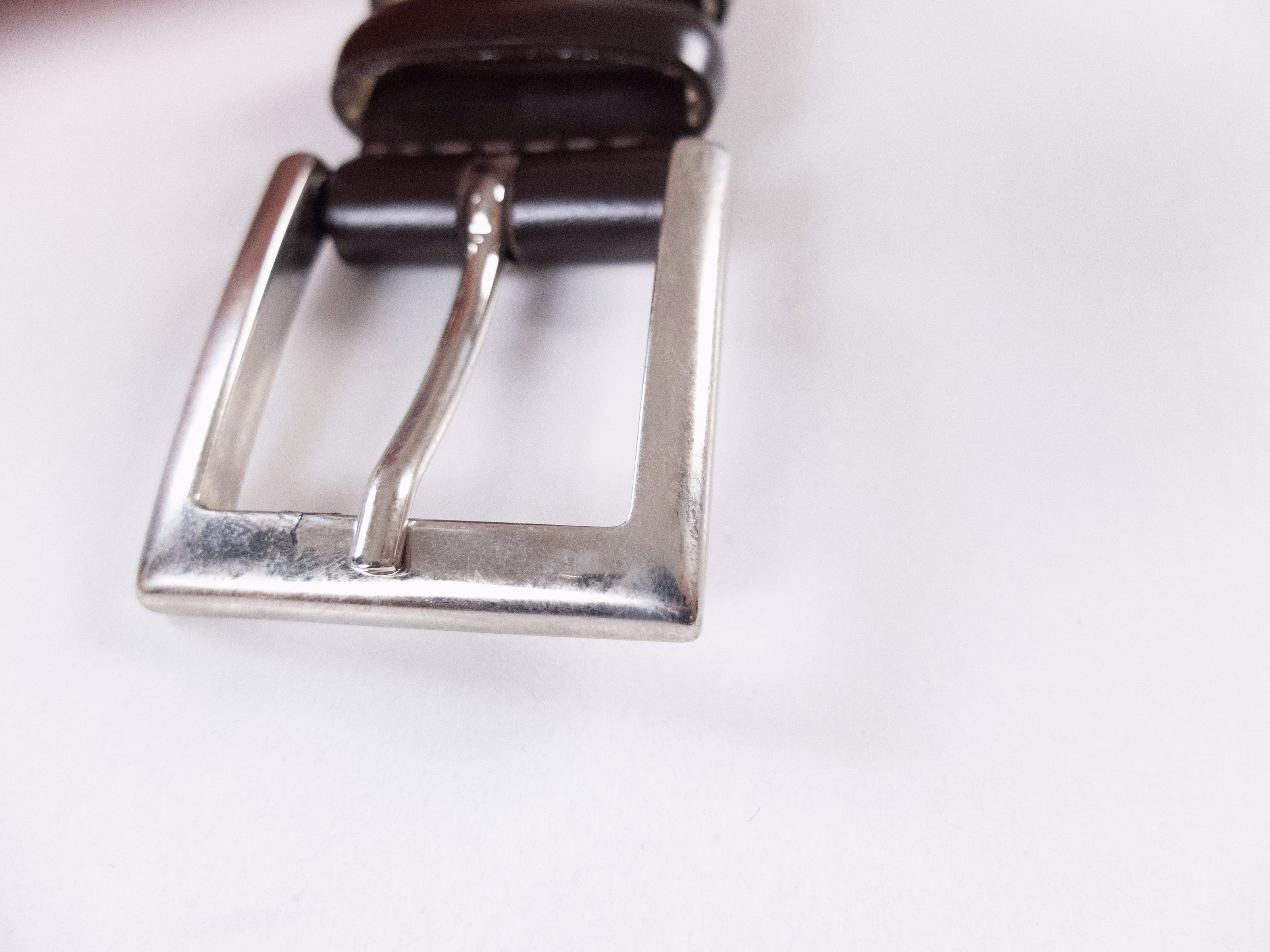 Orciani ORCIANI brown leather belt 110 defects (for size 42 waist) Size 42 - 5 Thumbnail