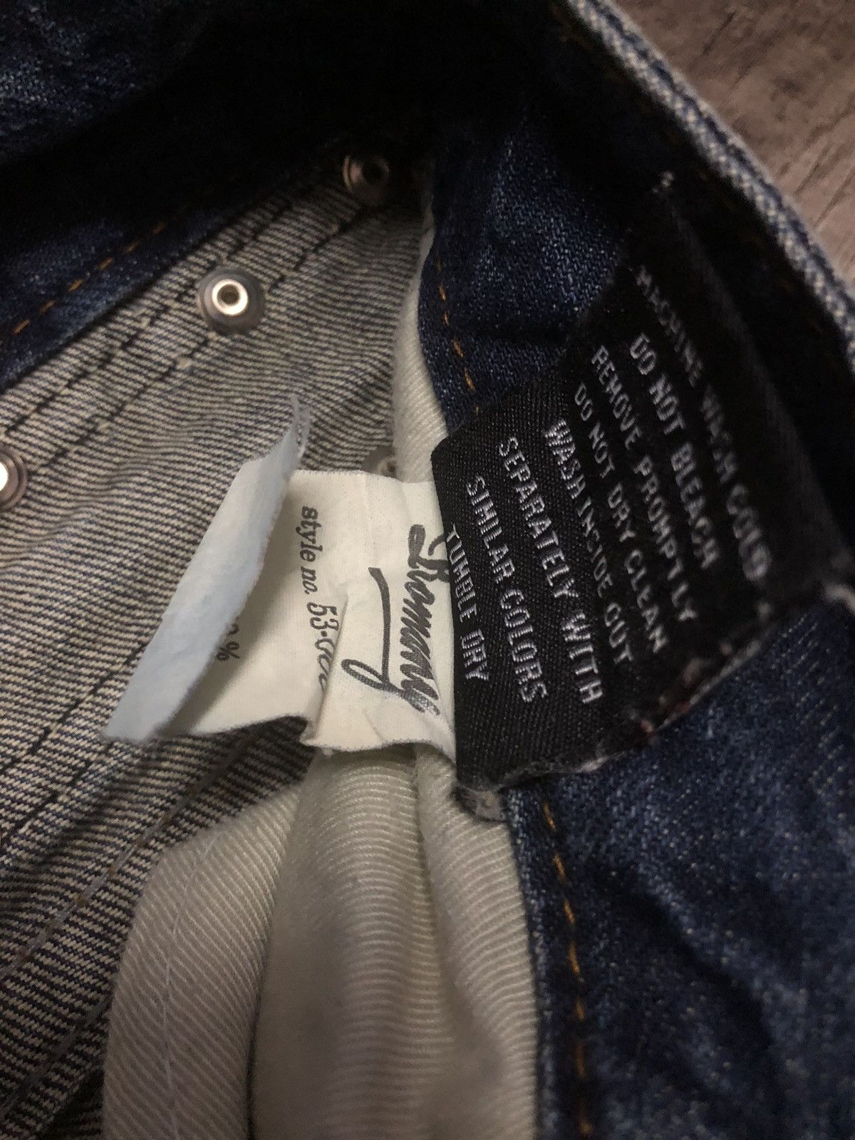 Japanese Brand Romany Denim Jeans women like hysteric design Size 28" / US 6 / IT 42 - 17 Thumbnail