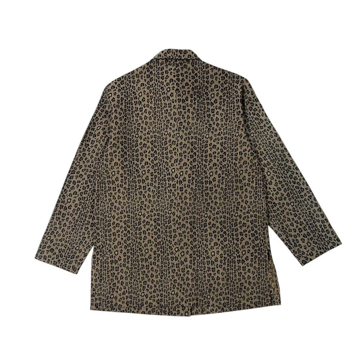 Fendi Vintage Fendi Leopard Monogram Jacket Size US M / EU 48-50 / 2 - 2 Thumbnail