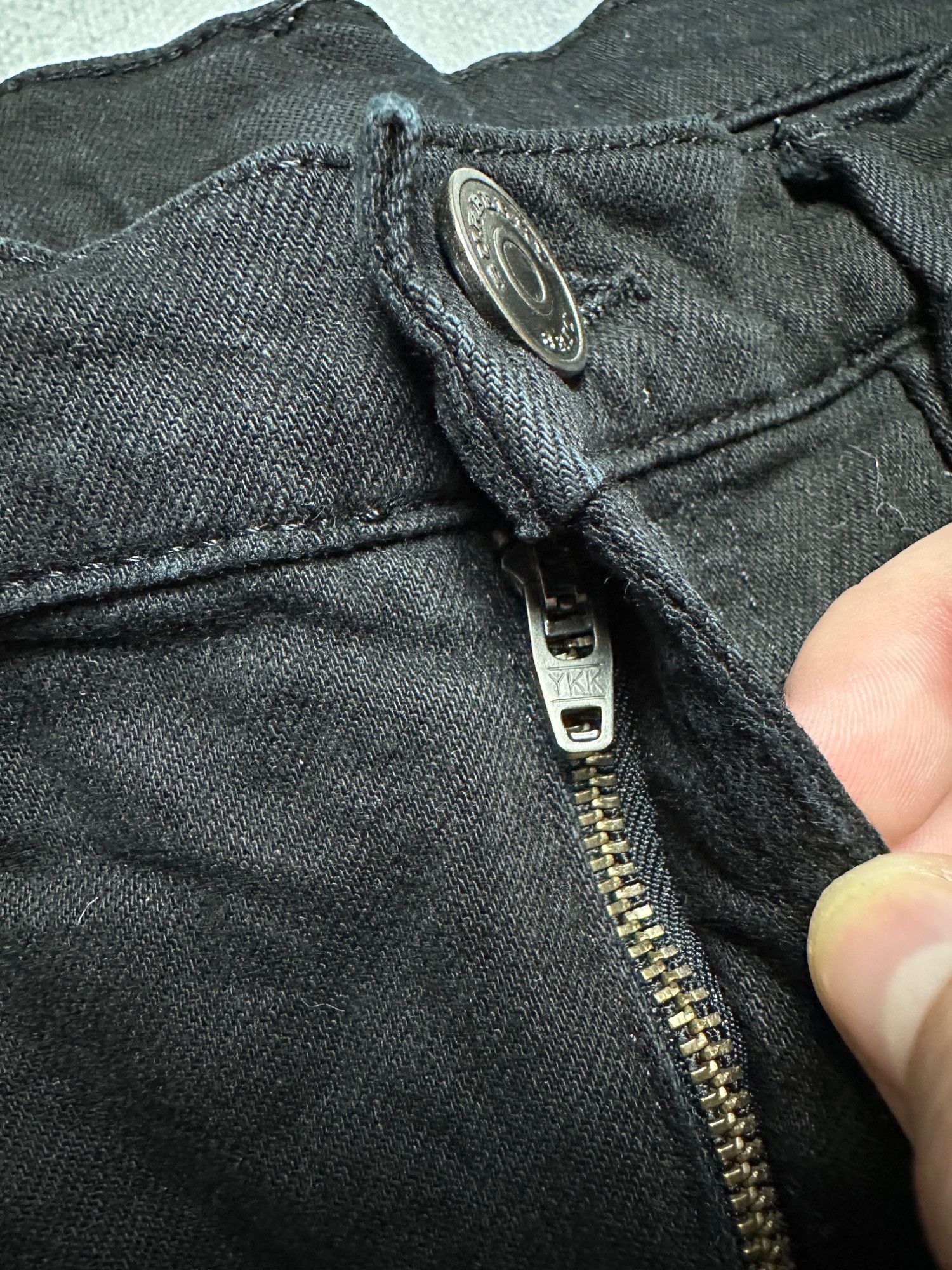Burberry Burberry Brit Mens Skinny Black Denim Jeans 34W X 34L Cotton Size US 34 / EU 50 - 12 Thumbnail