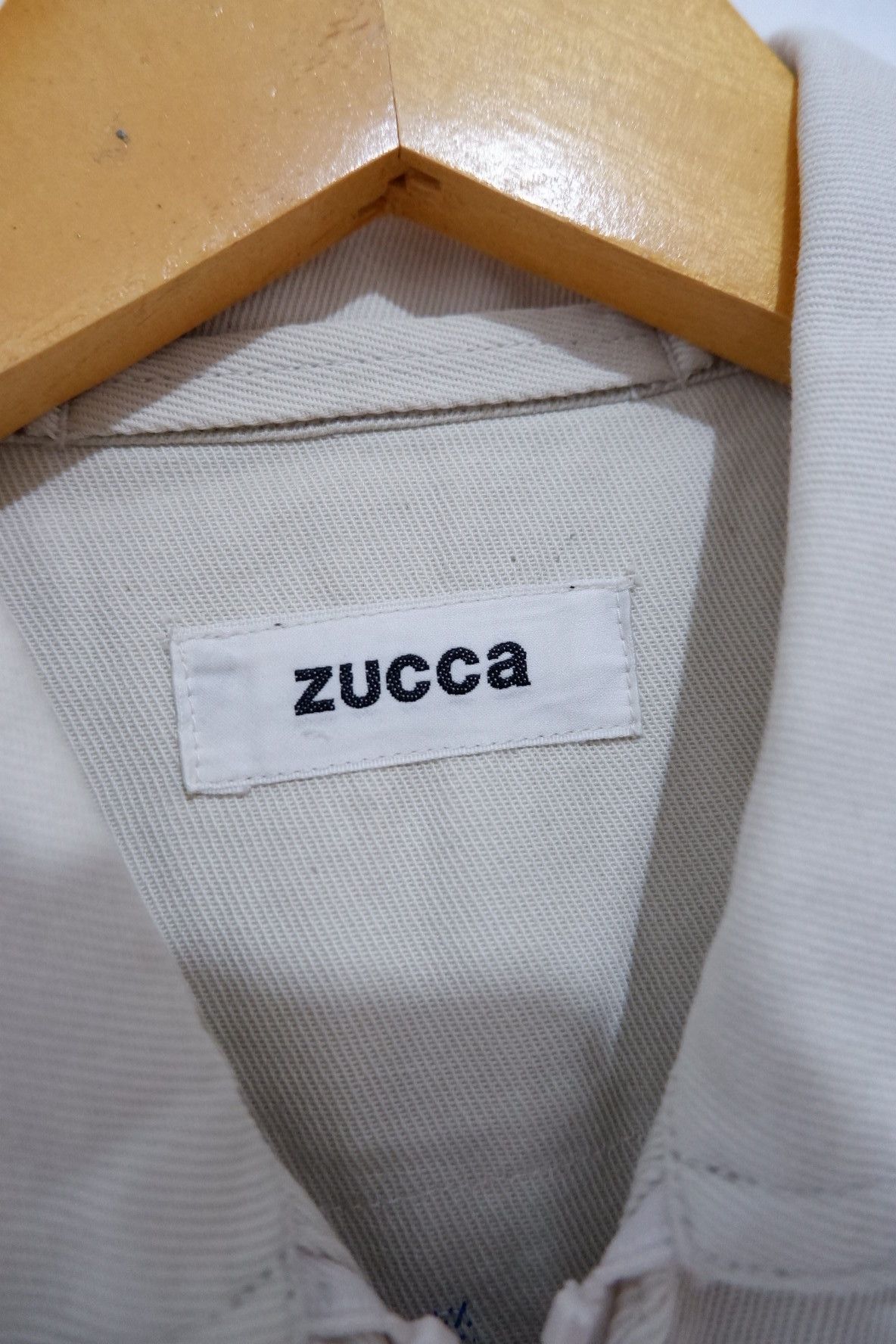 CABANE de ZUCCa Vintage 2000s Zucca by Issey Miyake Embroidered Work Jacket Size US M / EU 48-50 / 2 - 9 Thumbnail