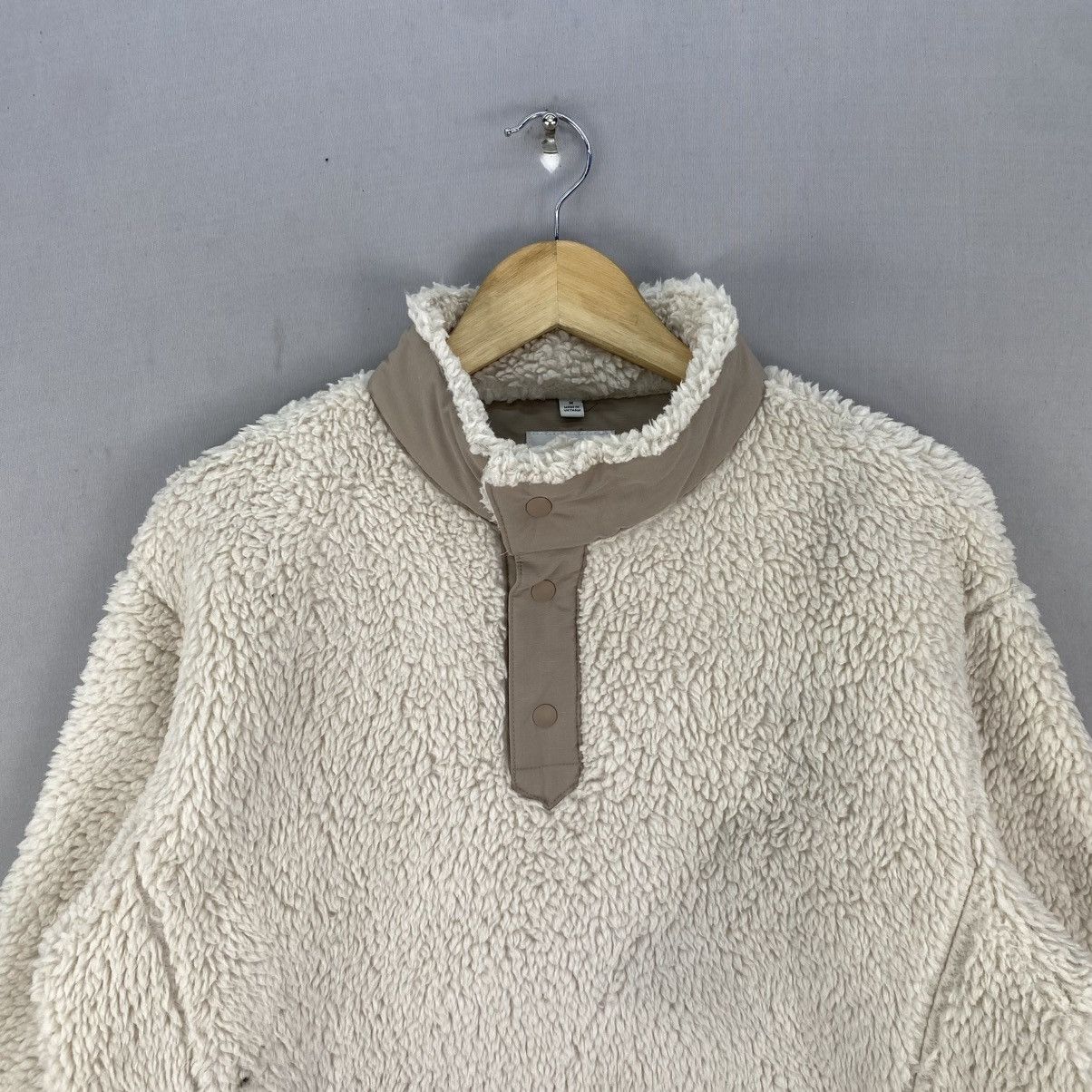 Uniqlo × White Mountaineering Uniqlo X White Mountaineering Fleece Pullover Jacket Size US L / EU 52-54 / 3 - 7 Thumbnail