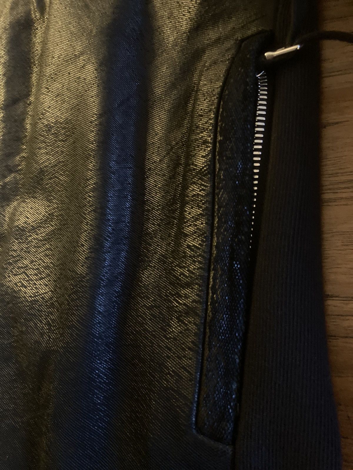 Boris Bidjan Saberi GRAIL Zipper 22 3D Leather Obsidian Black Size US XS / EU 42 / 0 - 11 Thumbnail