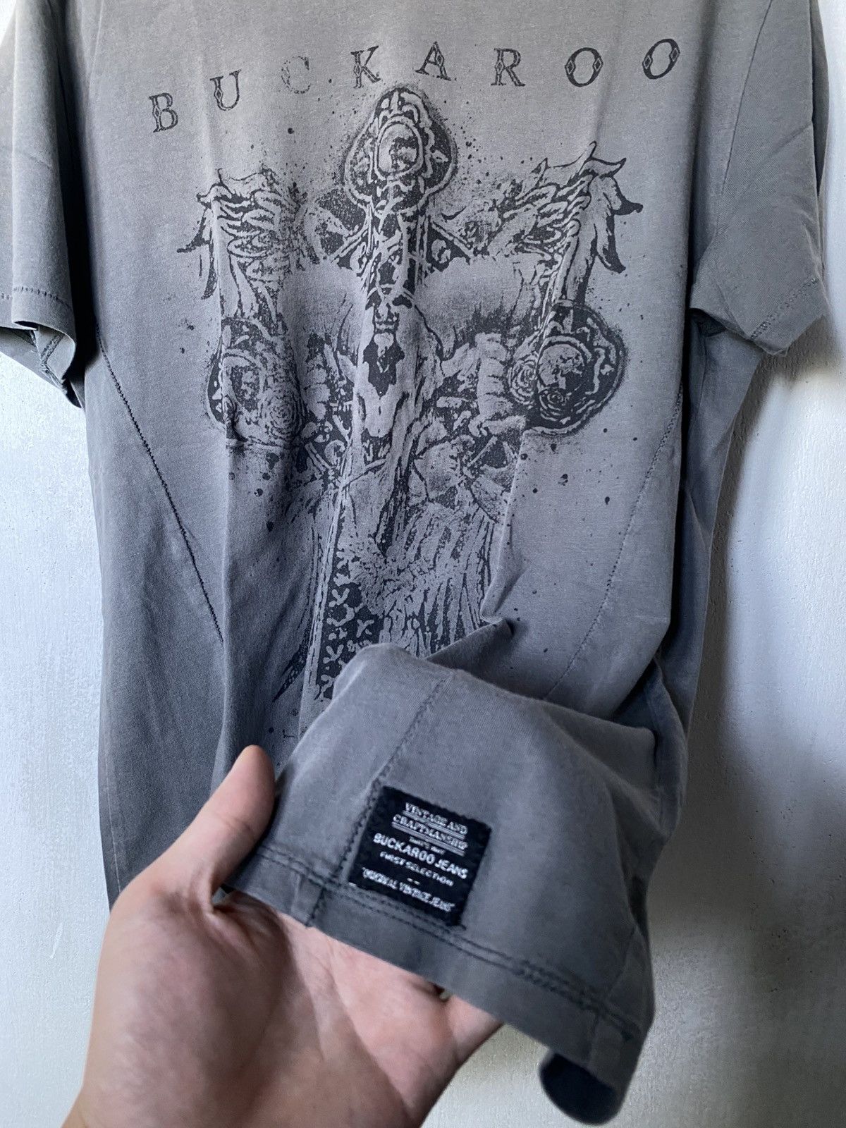 Beauty Beast × If Six Was Nine × Japanese Brand Vintage Buckaroo Poem Grunge Tshirt Size US M / EU 48-50 / 2 - 4 Thumbnail