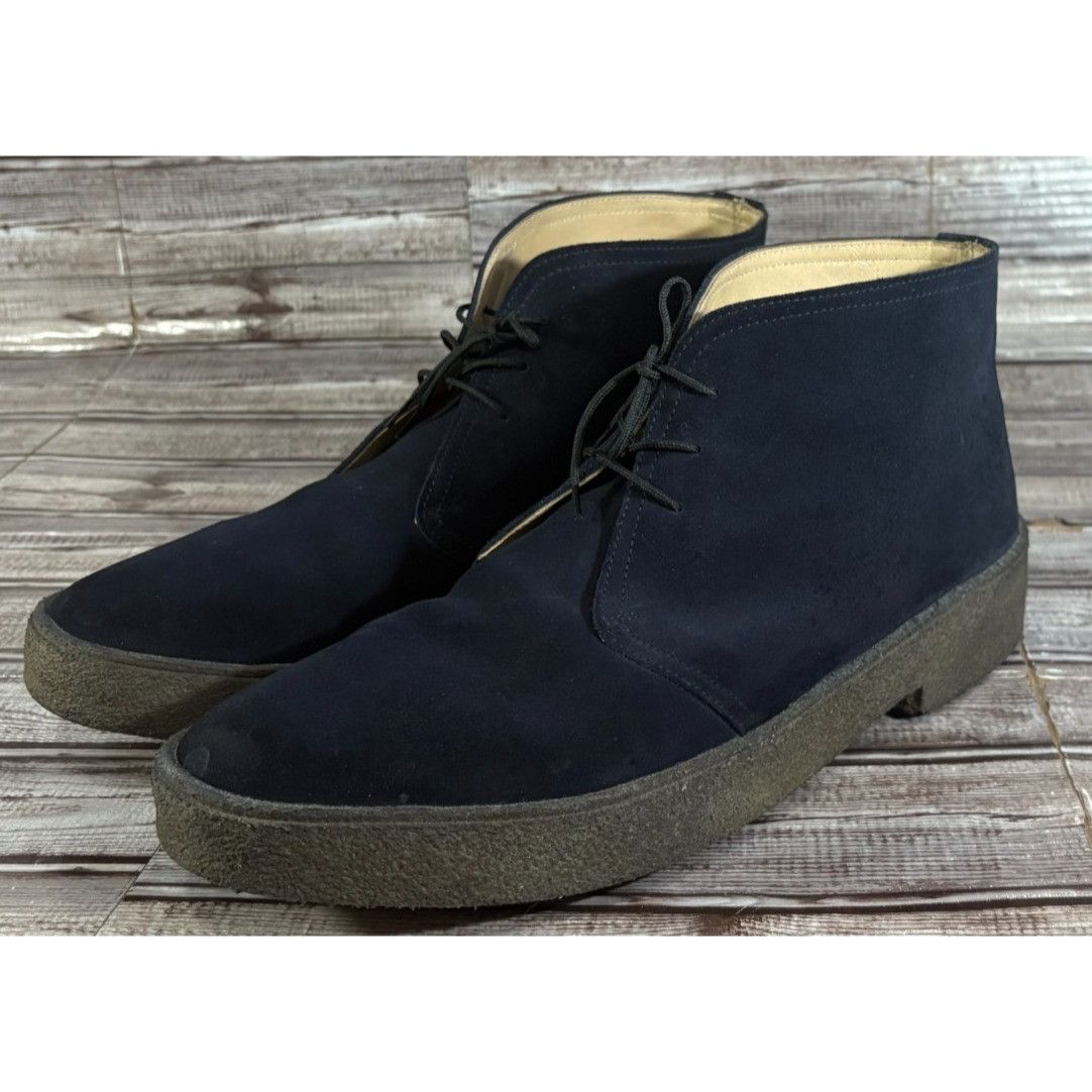 Sanders Sanders James Bond Suede Chukka boots size 13 D color navy m Size US 13 / EU 46 - 1 Thumbnail