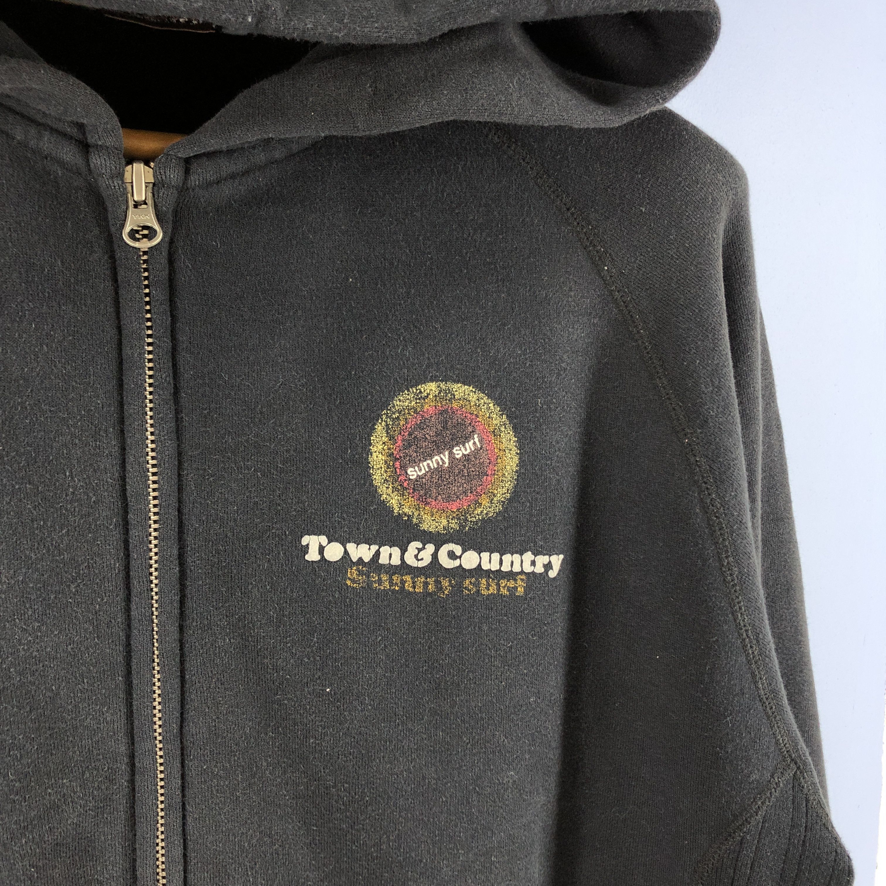 Other TOWN AND COUNTRY SURF Zipper Hoodie #0786/Q Size US L / EU 52-54 / 3 - 4 Thumbnail