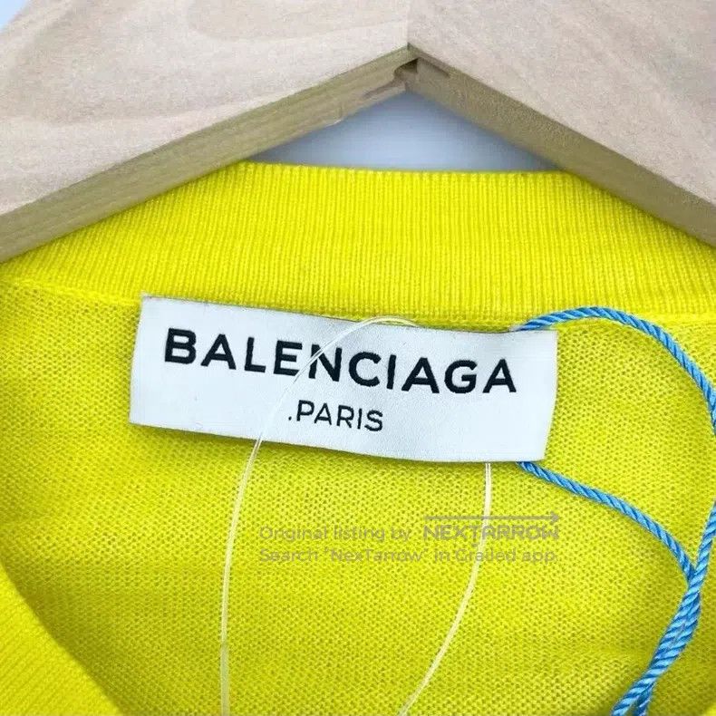Balenciaga Balenciaga Lemon Yellow Irregular Wool and Cashmere Short Size XXS / US 00 / IT 34 - 3 Thumbnail
