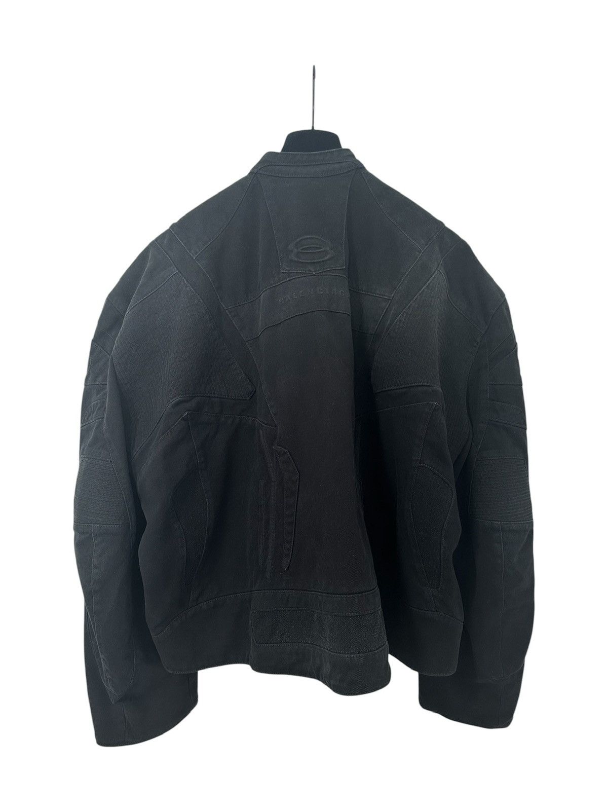 Balenciaga Balenciaga Unity logo racer jacket denim Sz1 Size US S / EU 44-46 / 1 - 2 Thumbnail