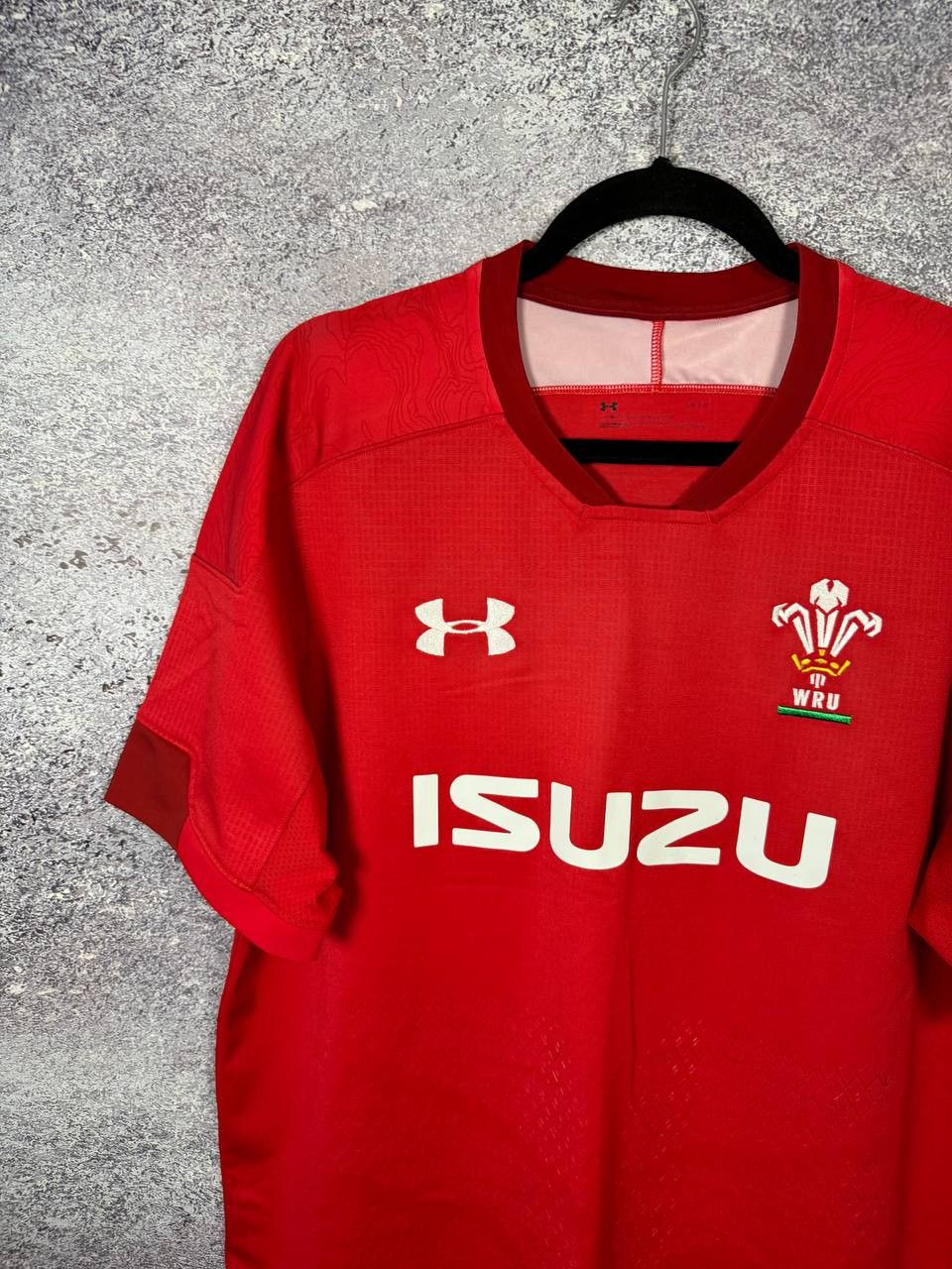 Under Armour Wales Rugby Jersey Home 2018 Under Armour Jersey Size US L / EU 52-54 / 3 - 3 Thumbnail
